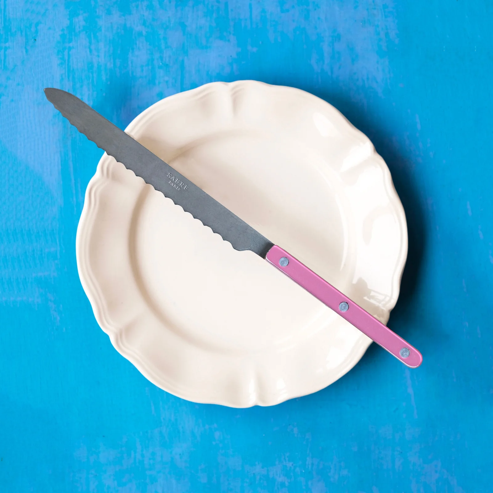 Bistrot Vintage Pearly, Soft pink - Bread knife - Image 2
