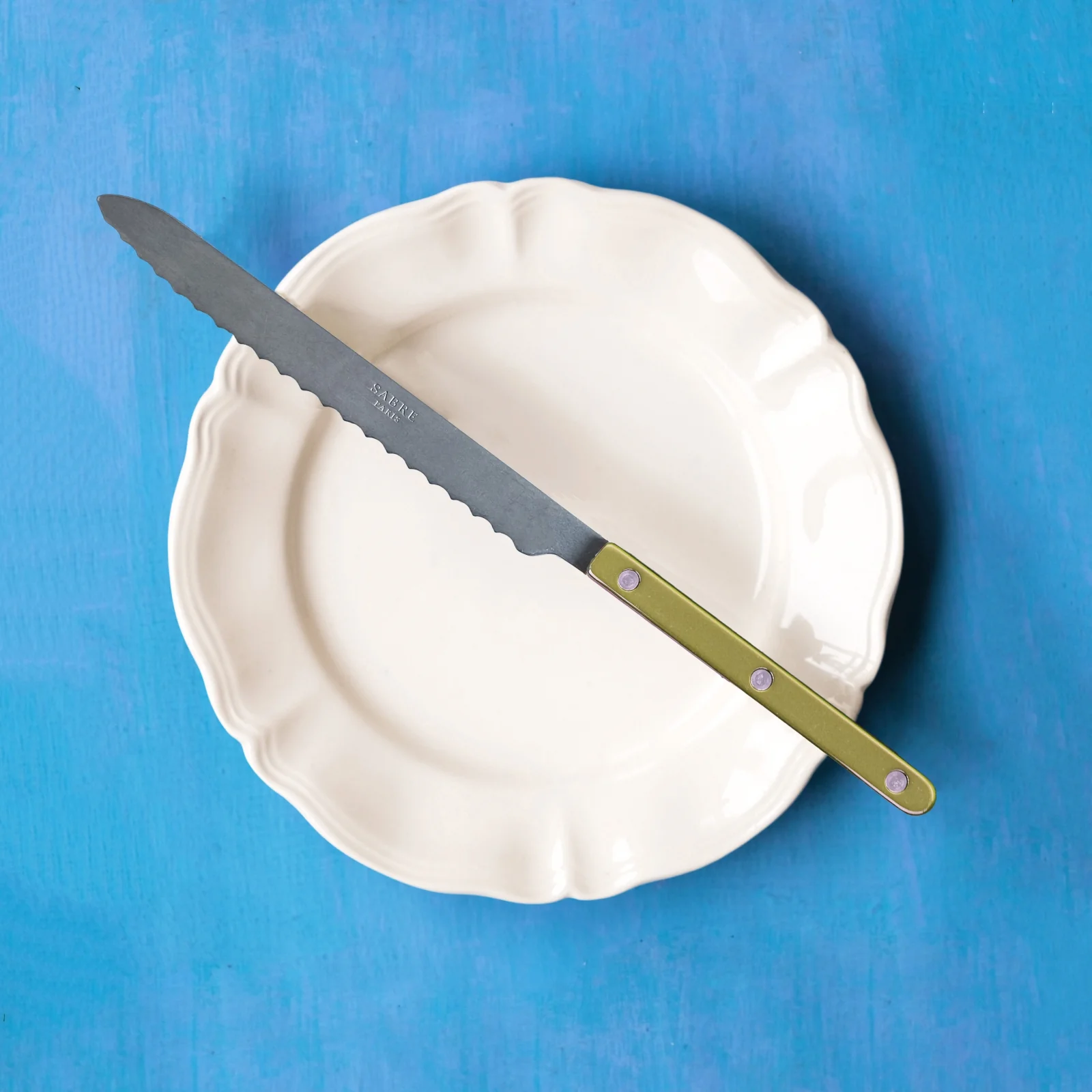 Bistrot Vintage Pearly, Moss - Bread knife - Image 2