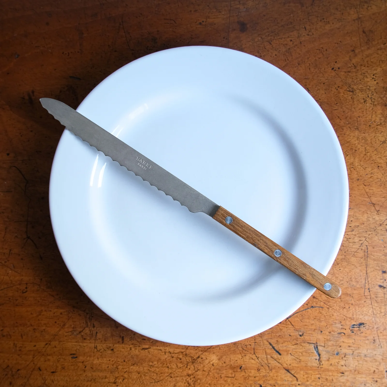 Bistrot Vintage Teak, Teak - Bread knife - Image 2