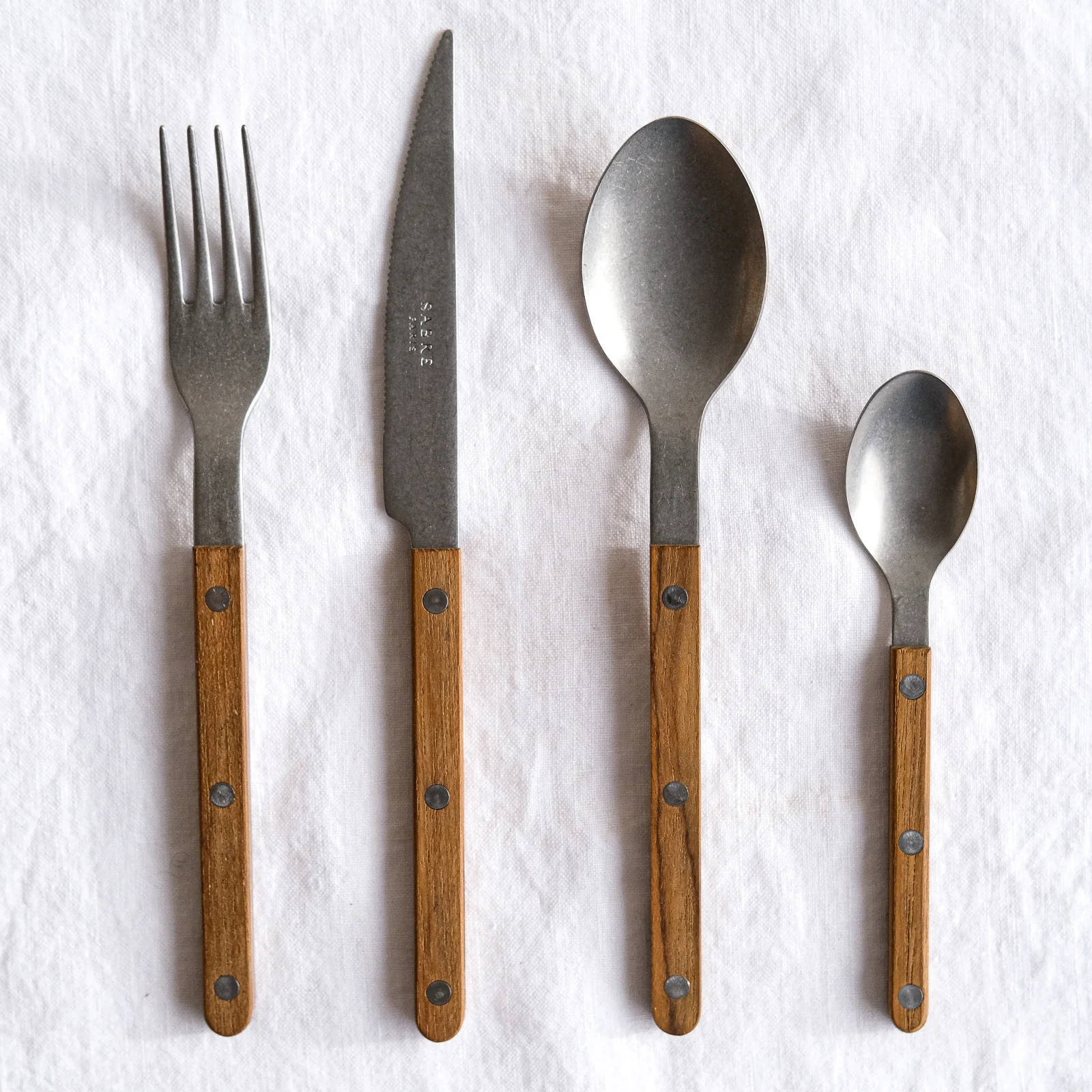 Bistrot Vintage Teak, Teak - Soup spoon - Image 4