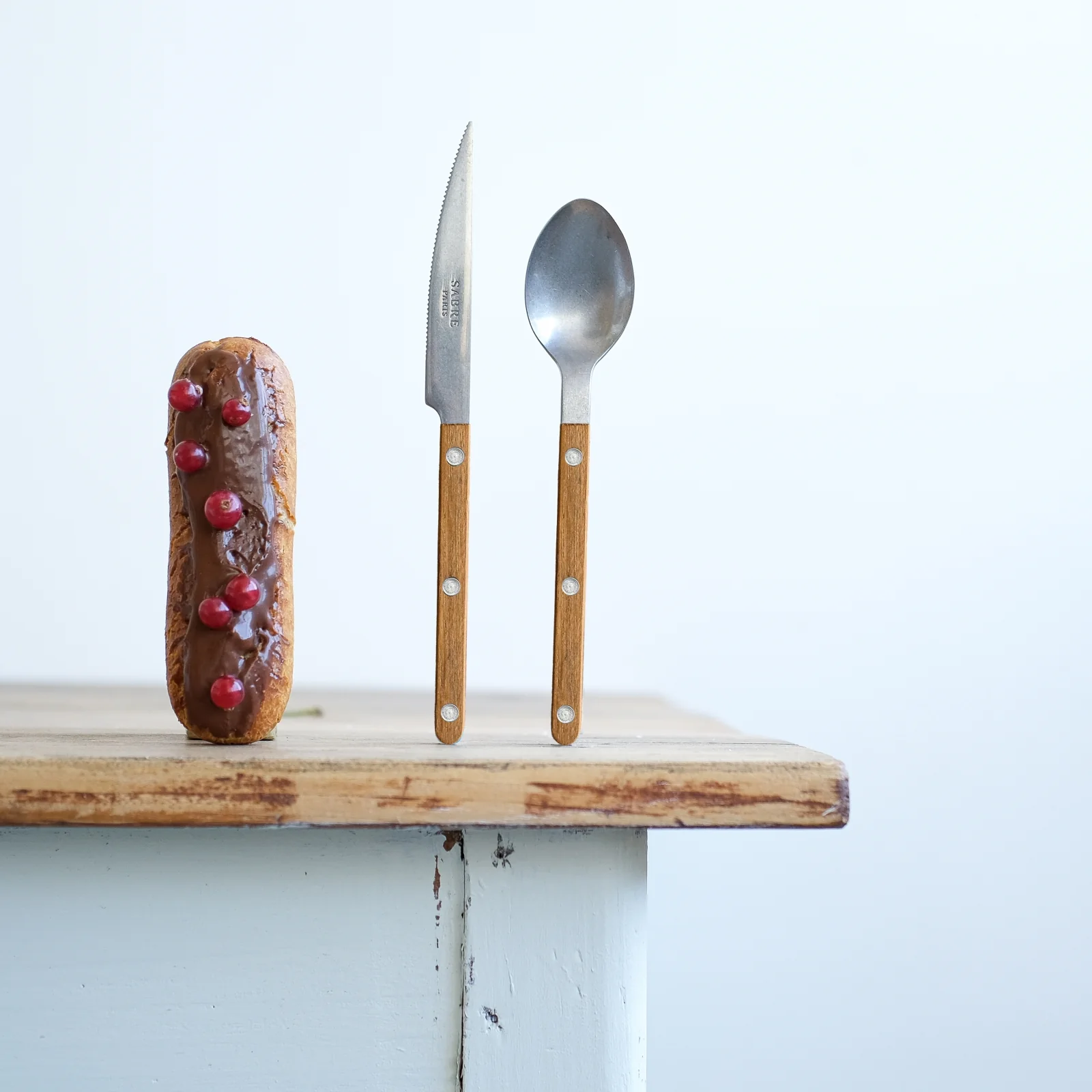 Bistrot Vintage Teak, Teak - Dessert spoon - Image 2