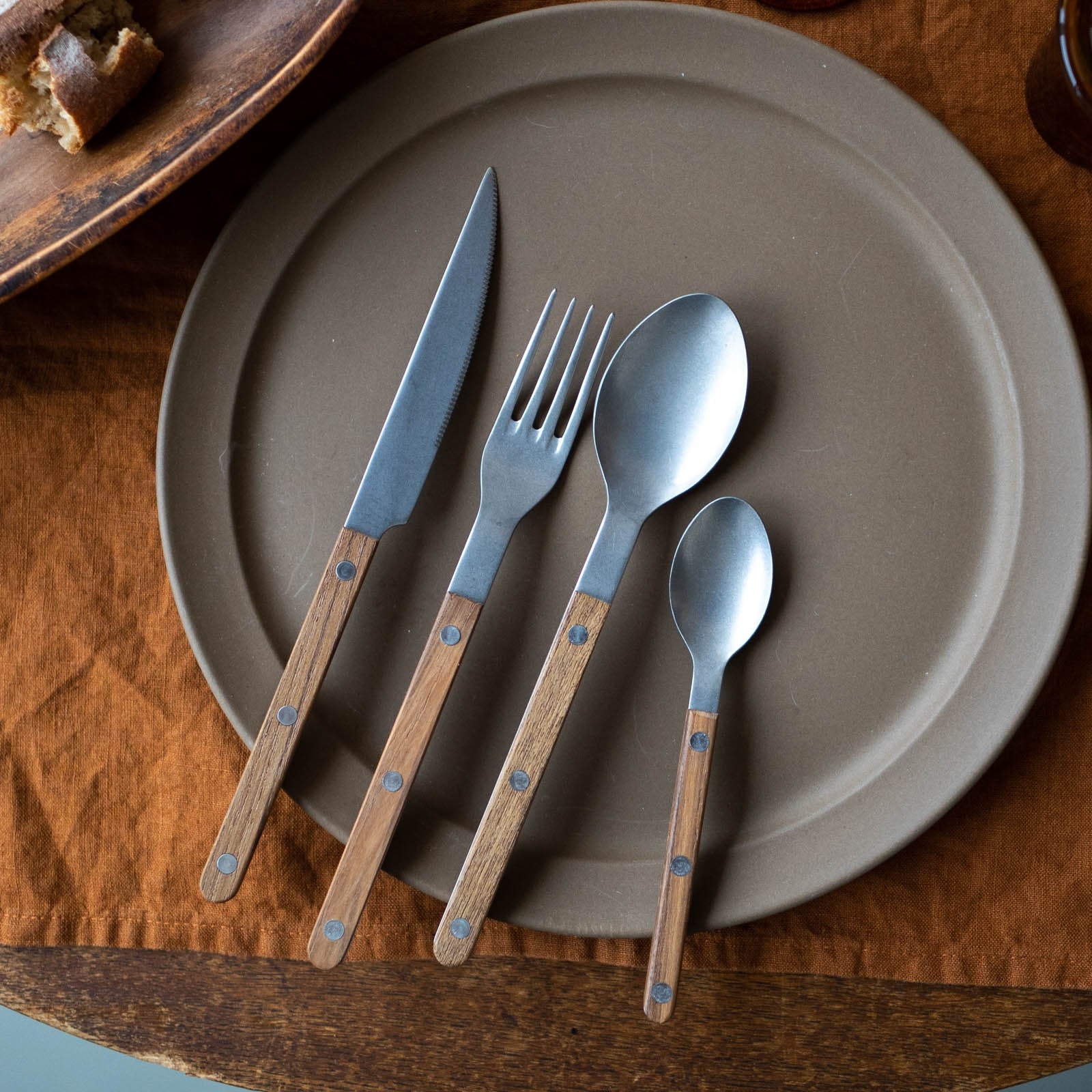 Bistrot Vintage Teak, Teak - 24 pieces cutlery set - Image 2