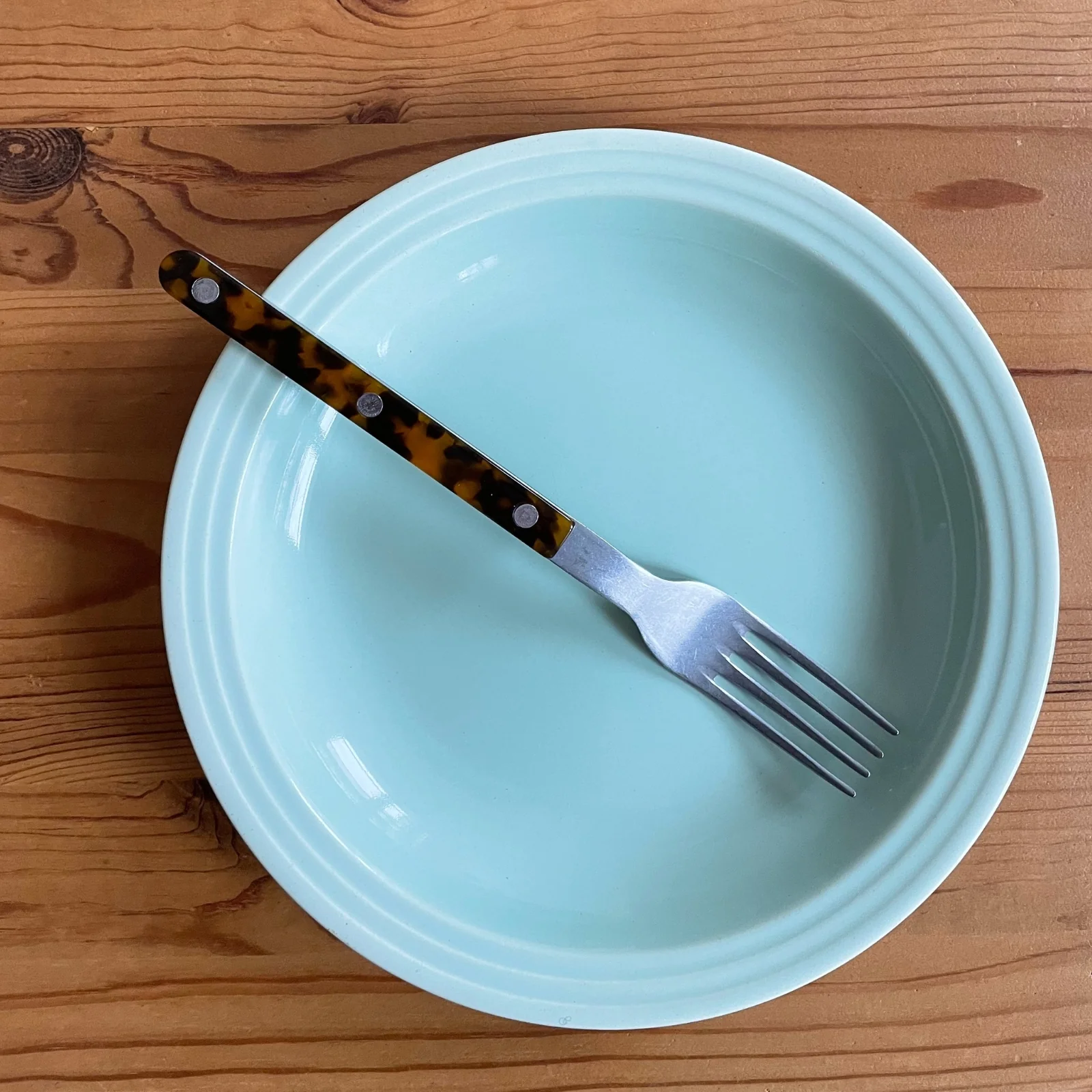 Bistrot Vintage Tortoise, Faux Tortoise - Dinner fork - Image 4