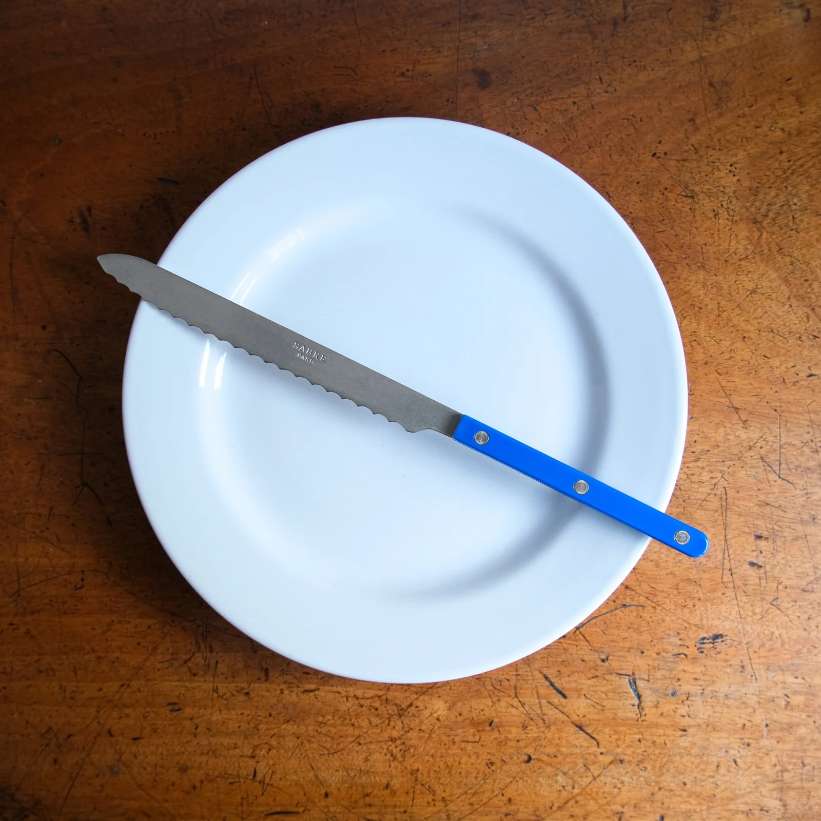 Bistrot Vintage Solid, Lapis blue - Bread knife - Image 2