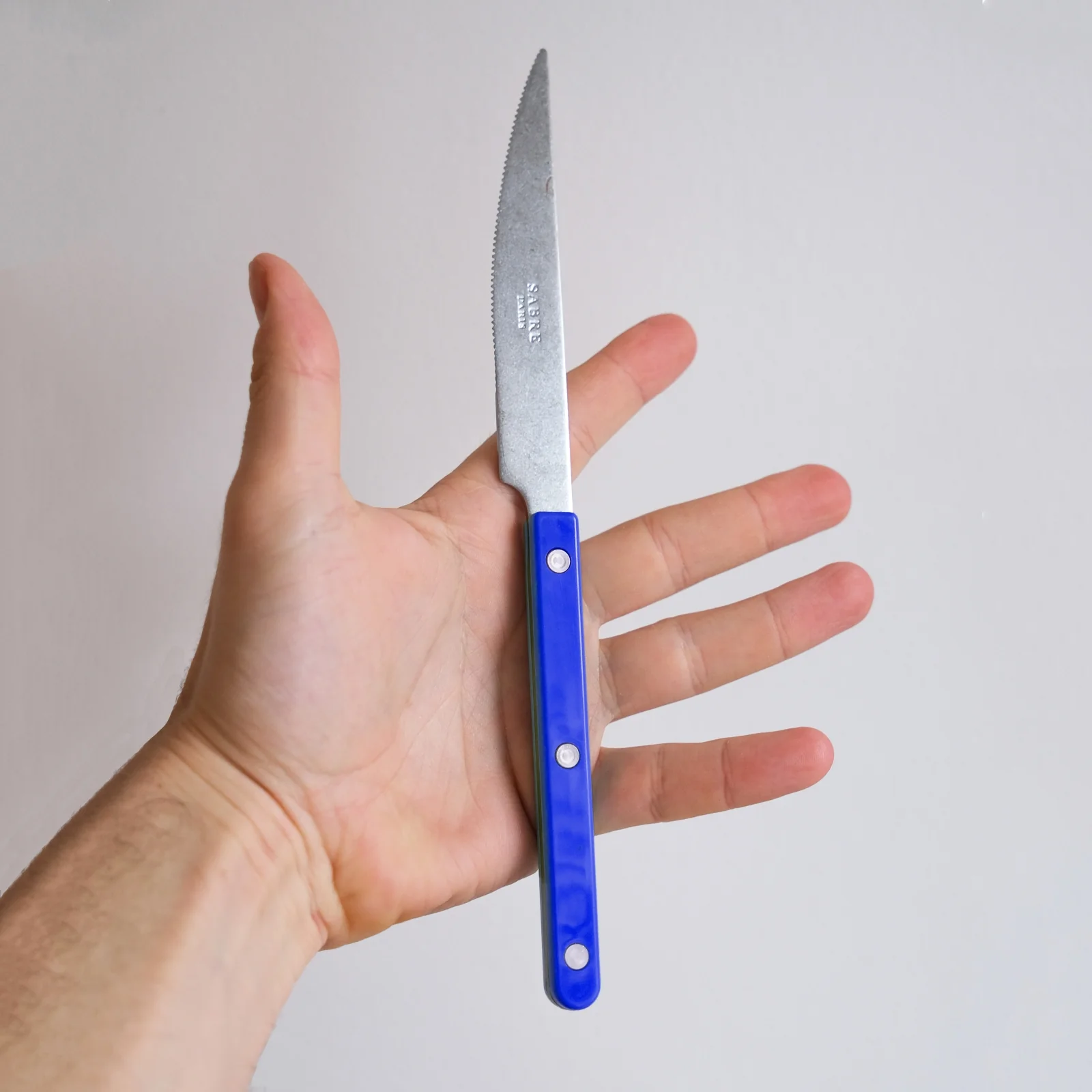 Bistrot Vintage Solid, Lapis blue - Dinner knife - Image 5