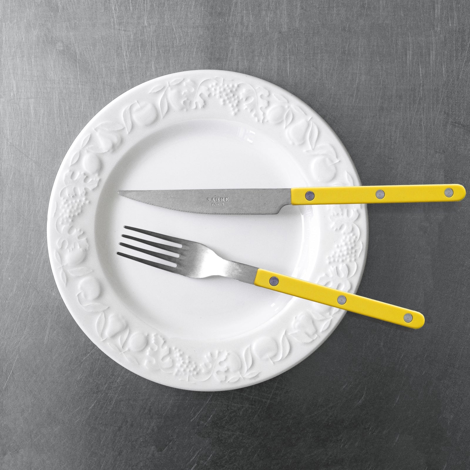 Bistrot Vintage Solid, Yellow - 48 pieces cutlery set - Image 3