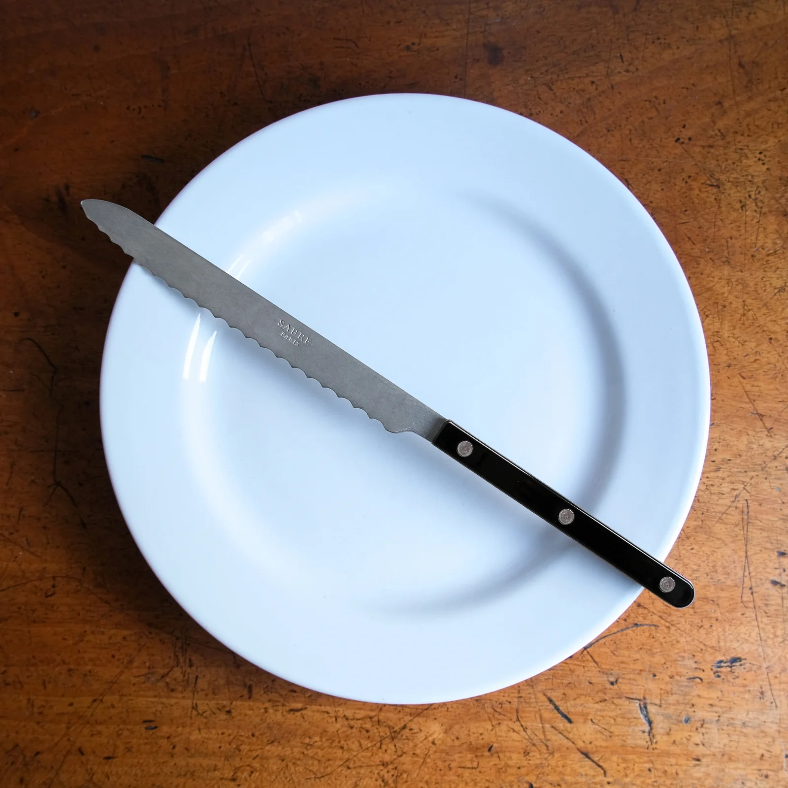 Bistrot Vintage Solid, Black - Bread knife - Image 2