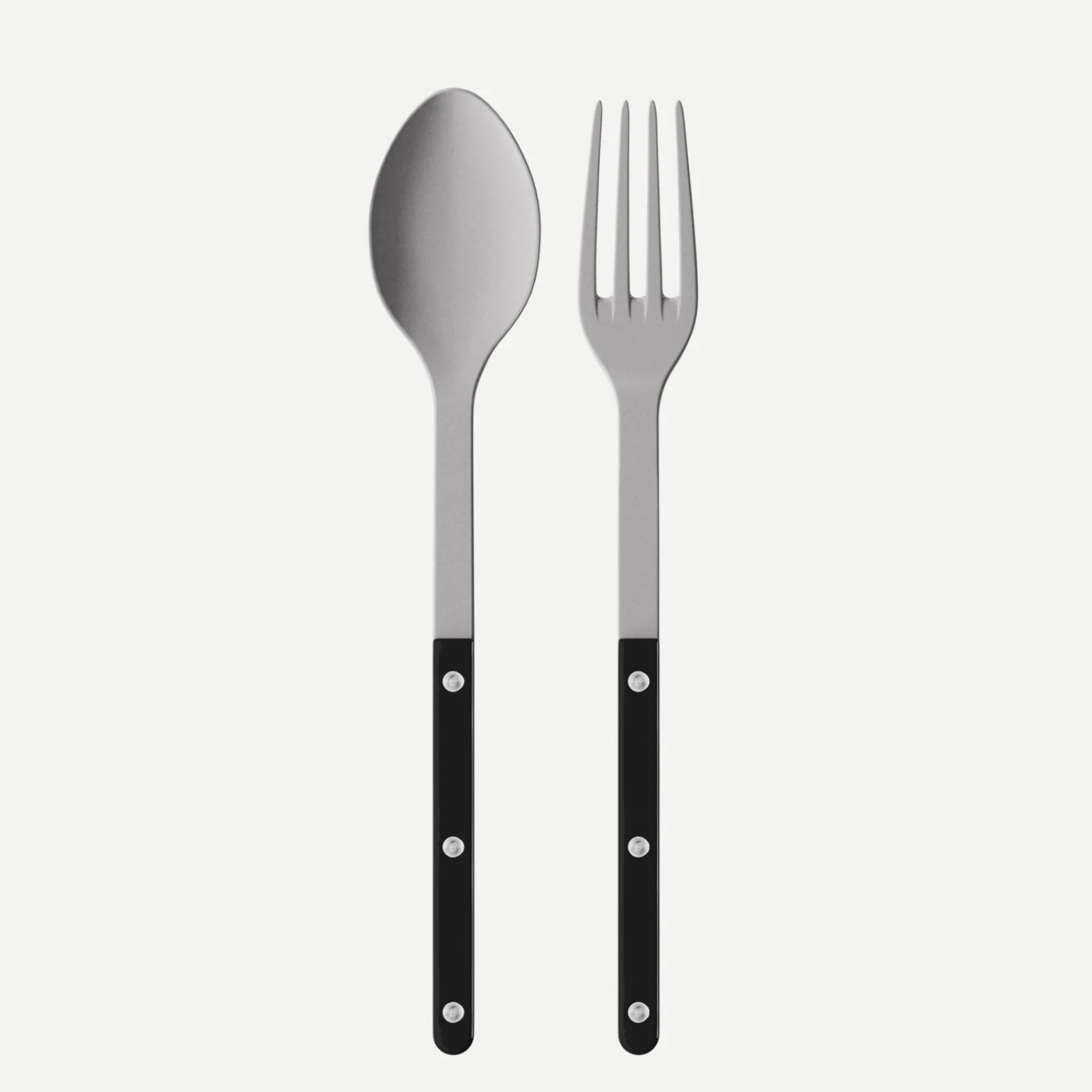 Bistrot Vintage Solid, Black - Serving set