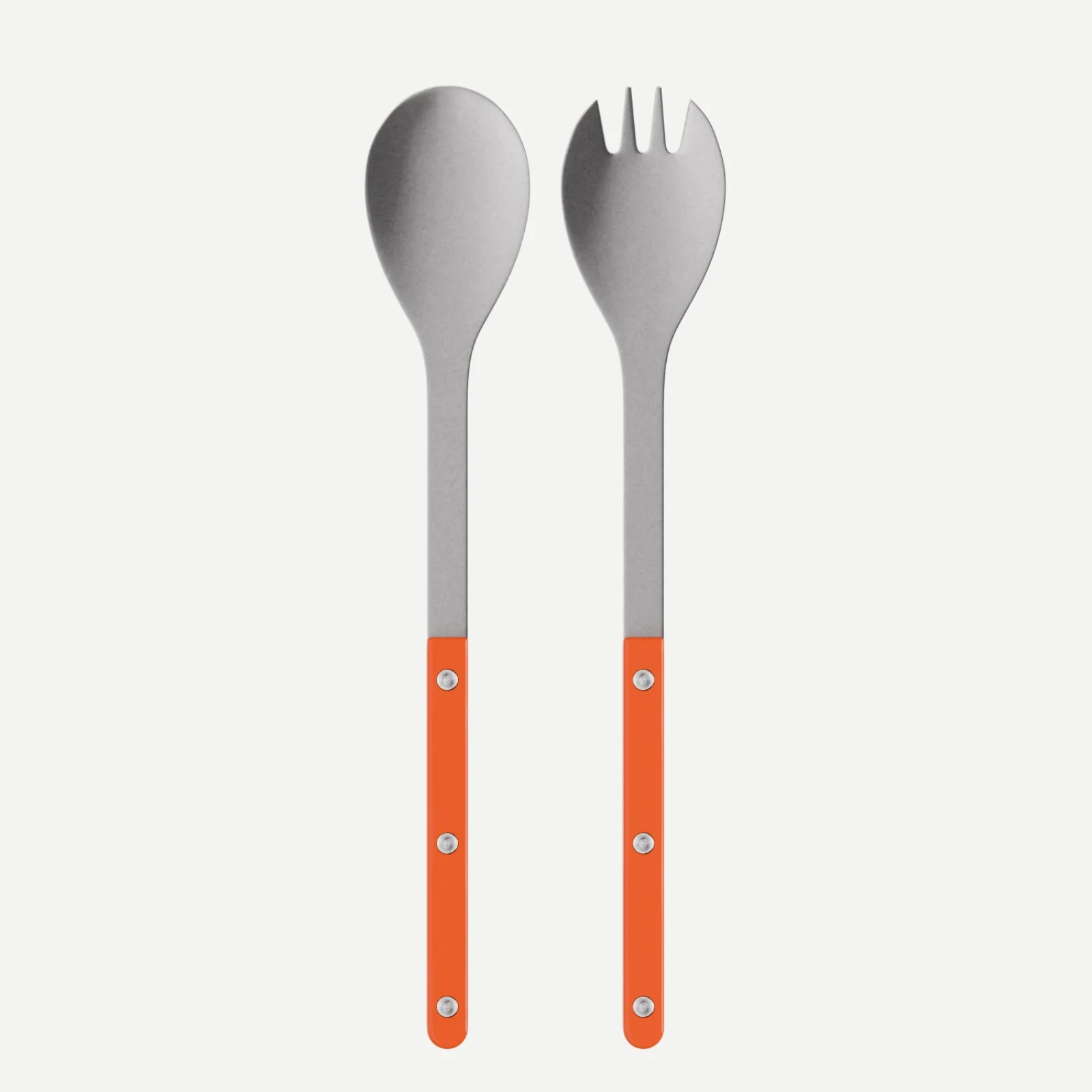 Bistrot Vintage Solid, Orange - Salad cutlery set