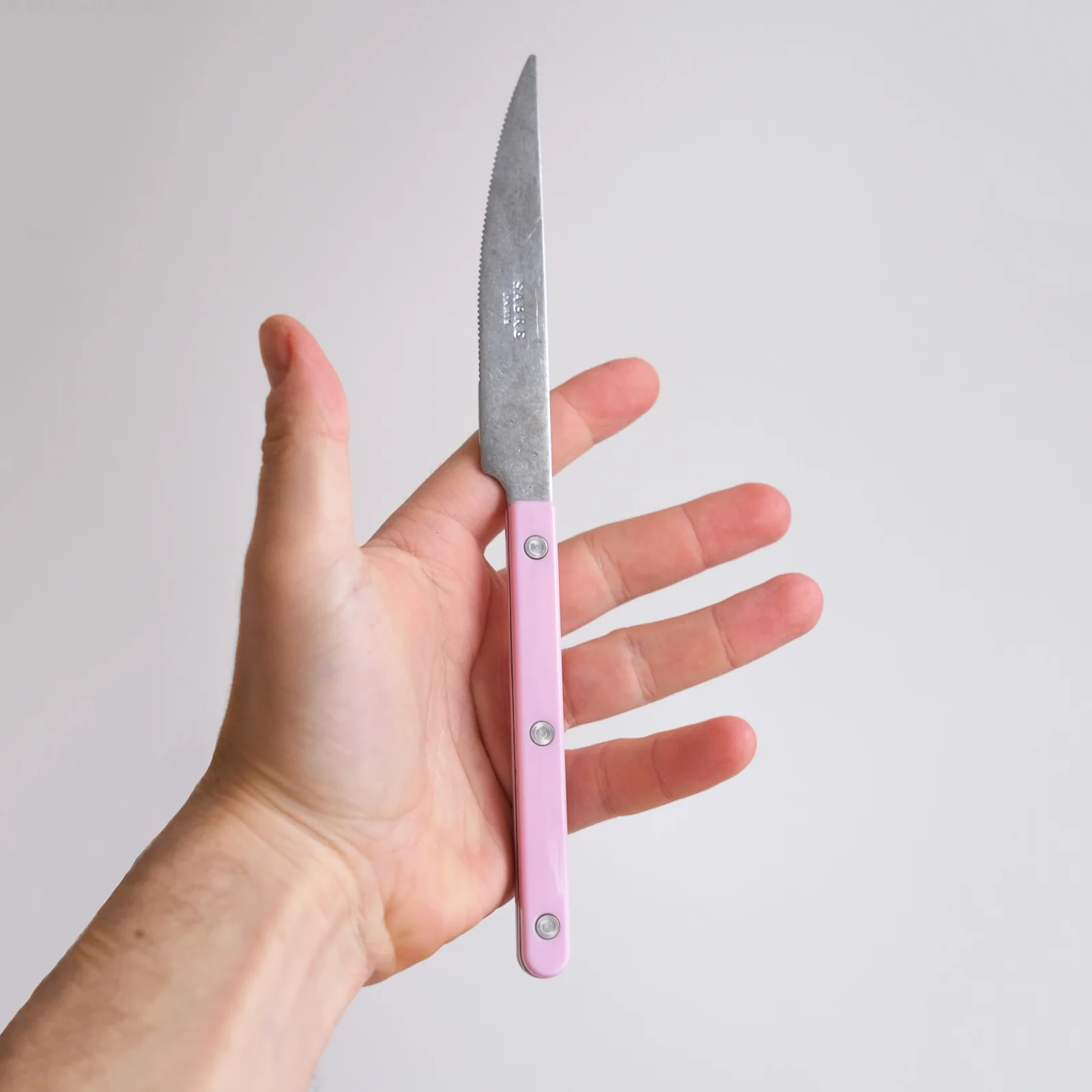 Bistrot Vintage Solid, Pink - Dinner knife - Image 5