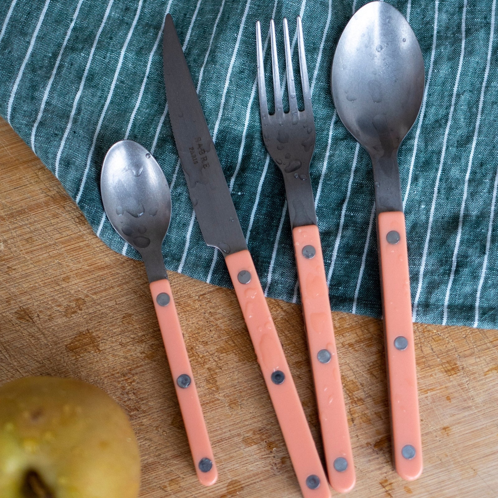Bistrot Vintage Solid, Nude Pink - Dinner knife - Image 2