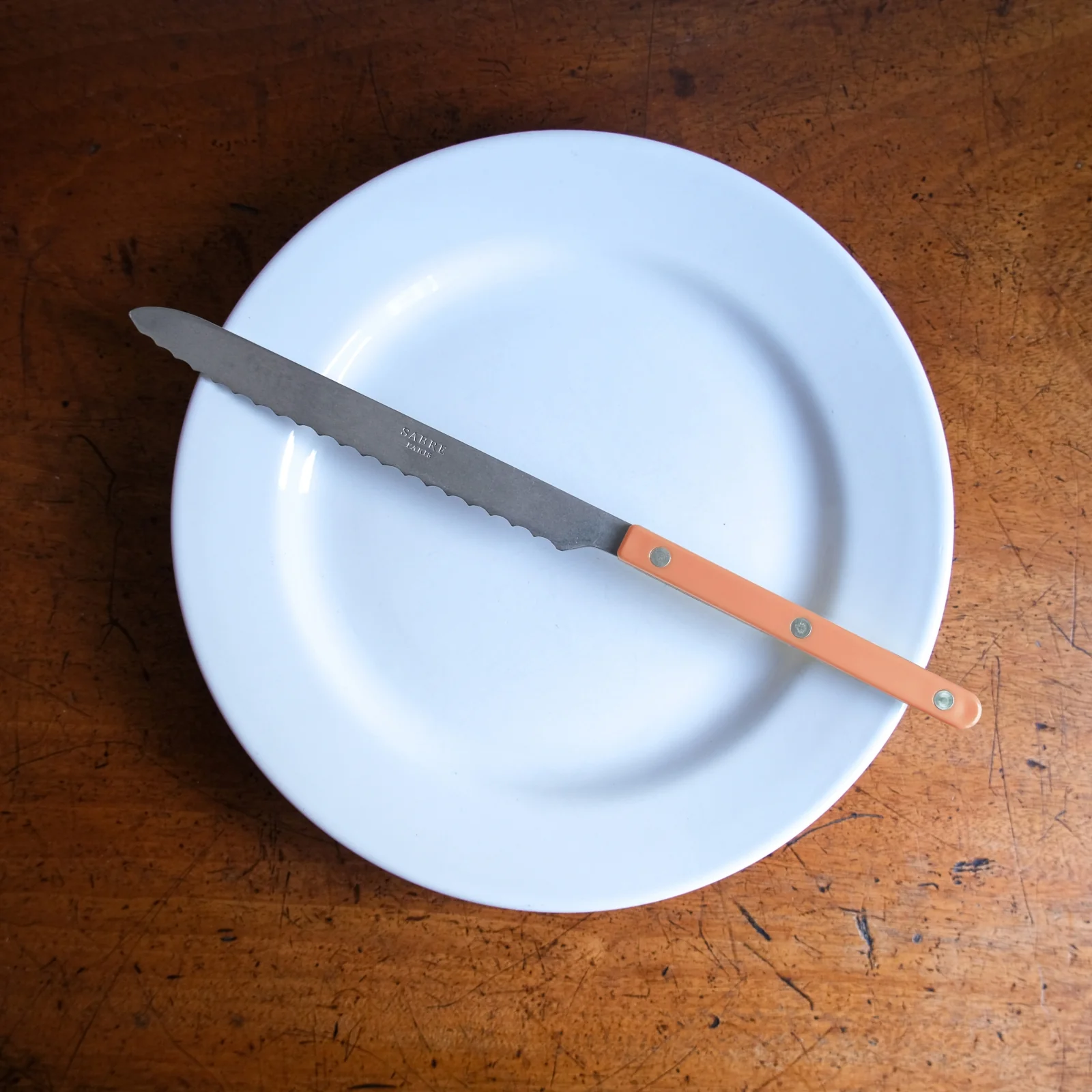 Bistrot Vintage Solid, Nude Pink - Bread knife - Image 2