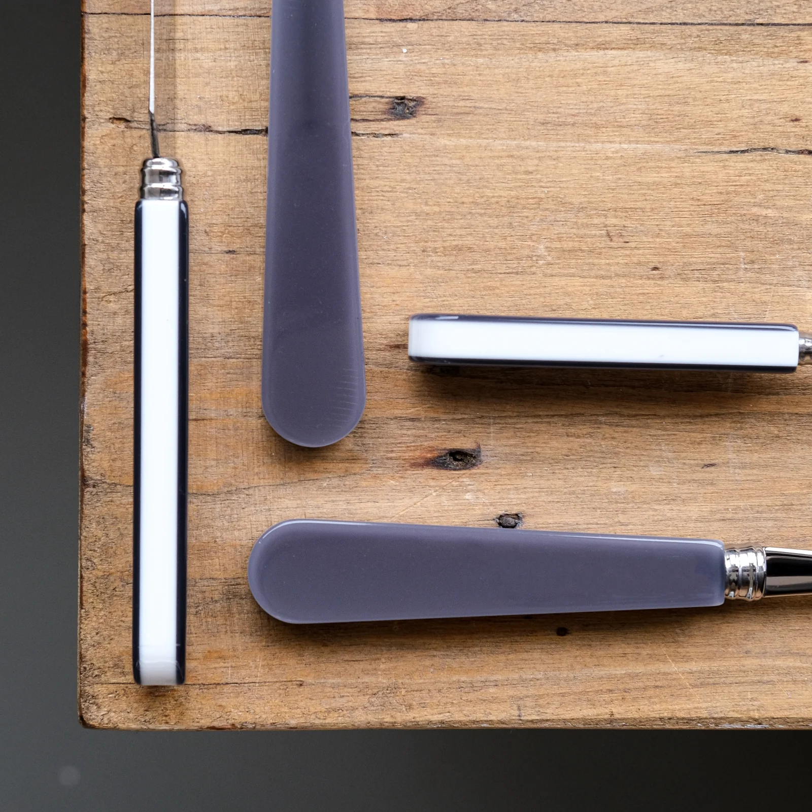 Duo, Dark grey - Dinner fork - Image 3