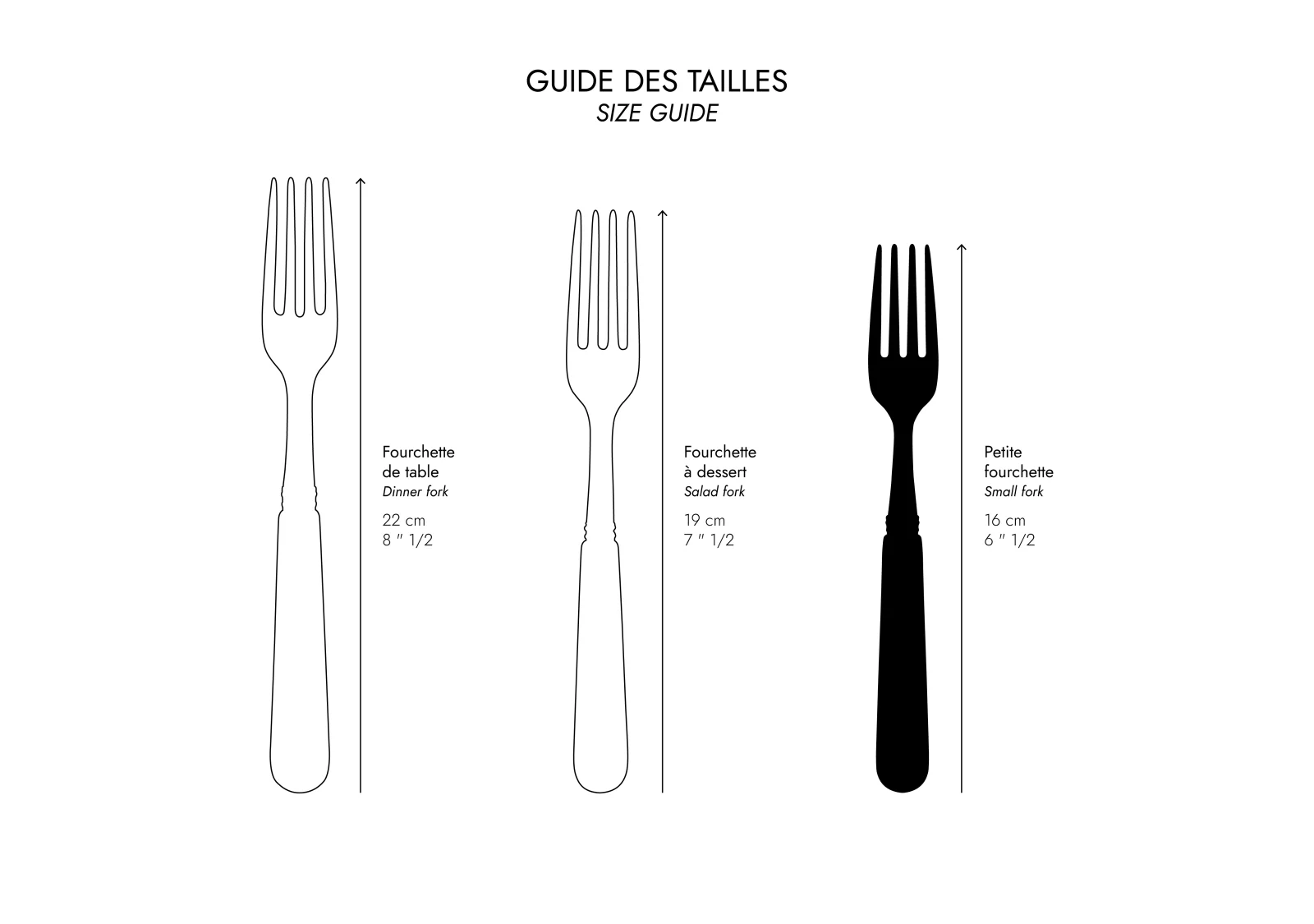 Duo, Dark grey - Small fork - Image 4