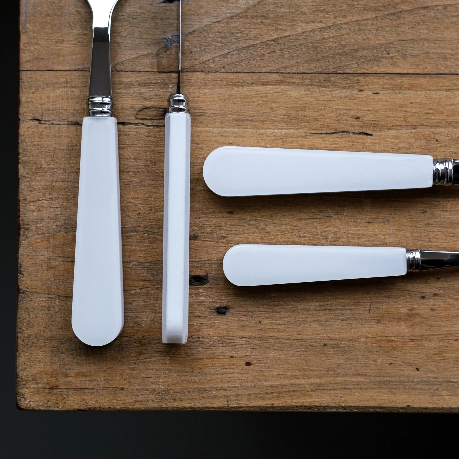 Duo, White - Dinner fork - Image 3