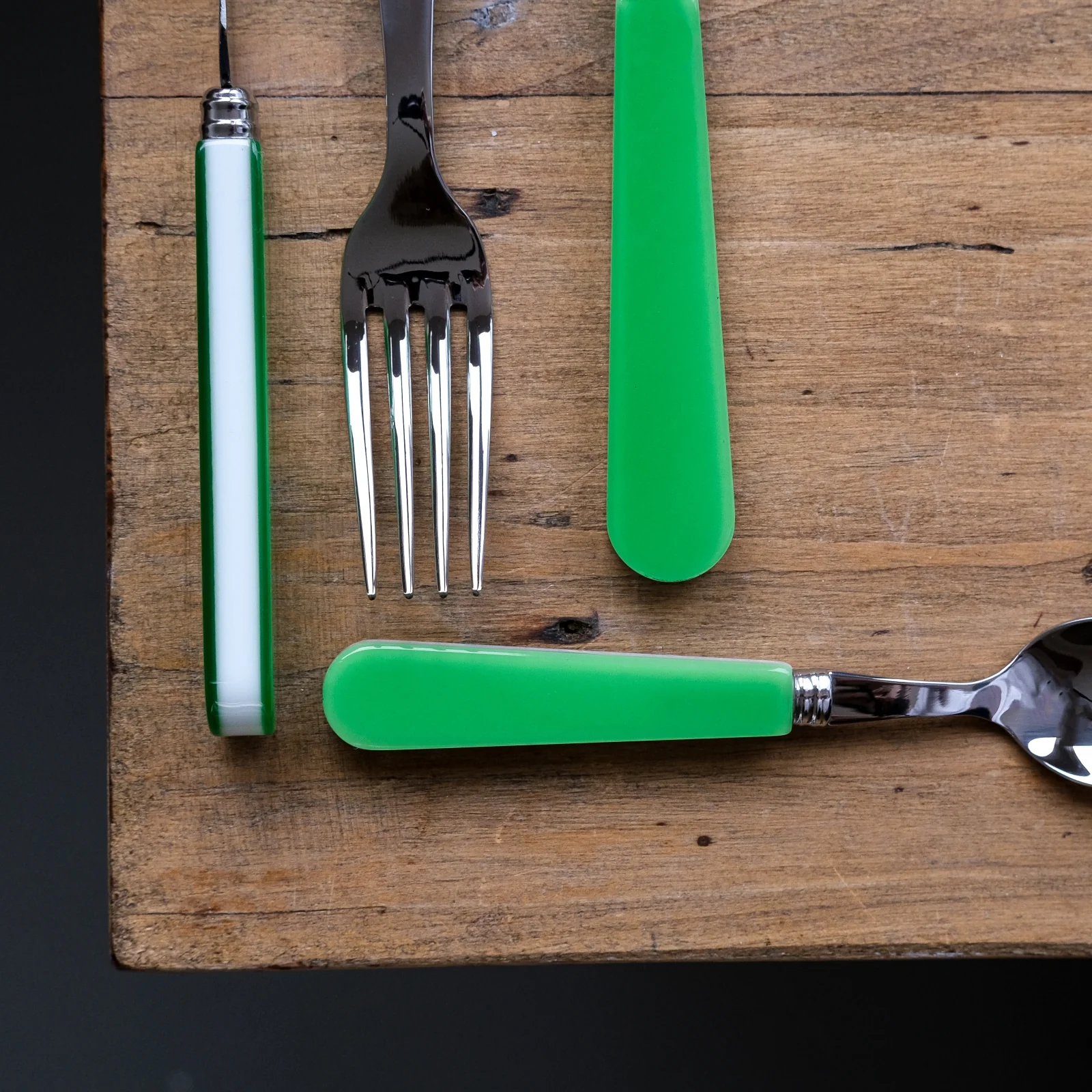 Duo, Garden green - Carving set - Image 2