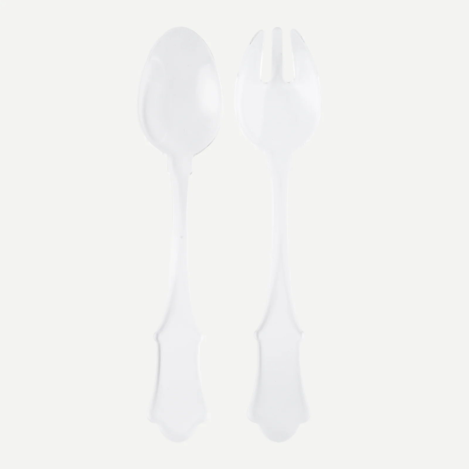 Honorine, Clear - Salad cutlery set