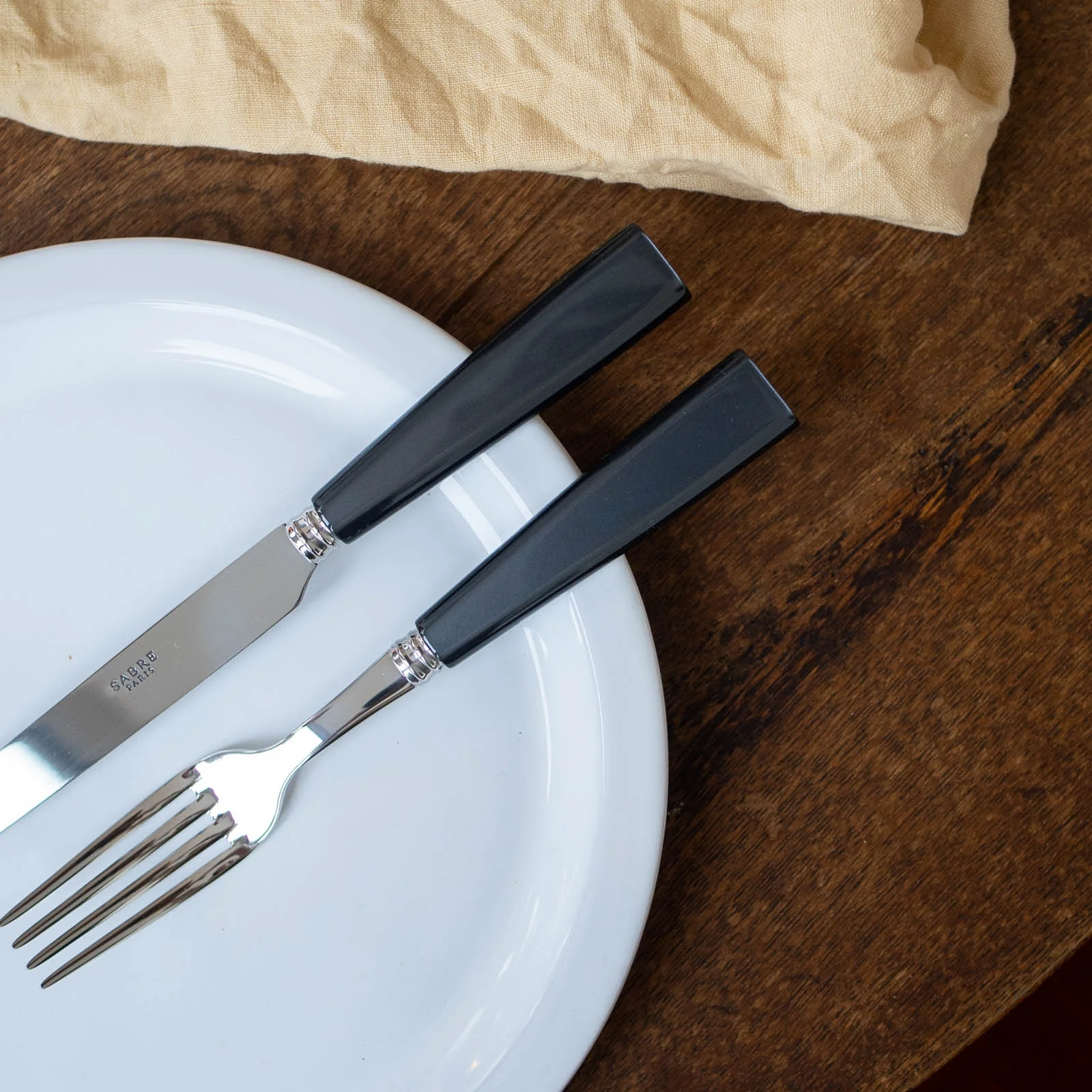 Icône, Dark grey - Dinner knife - Image 4