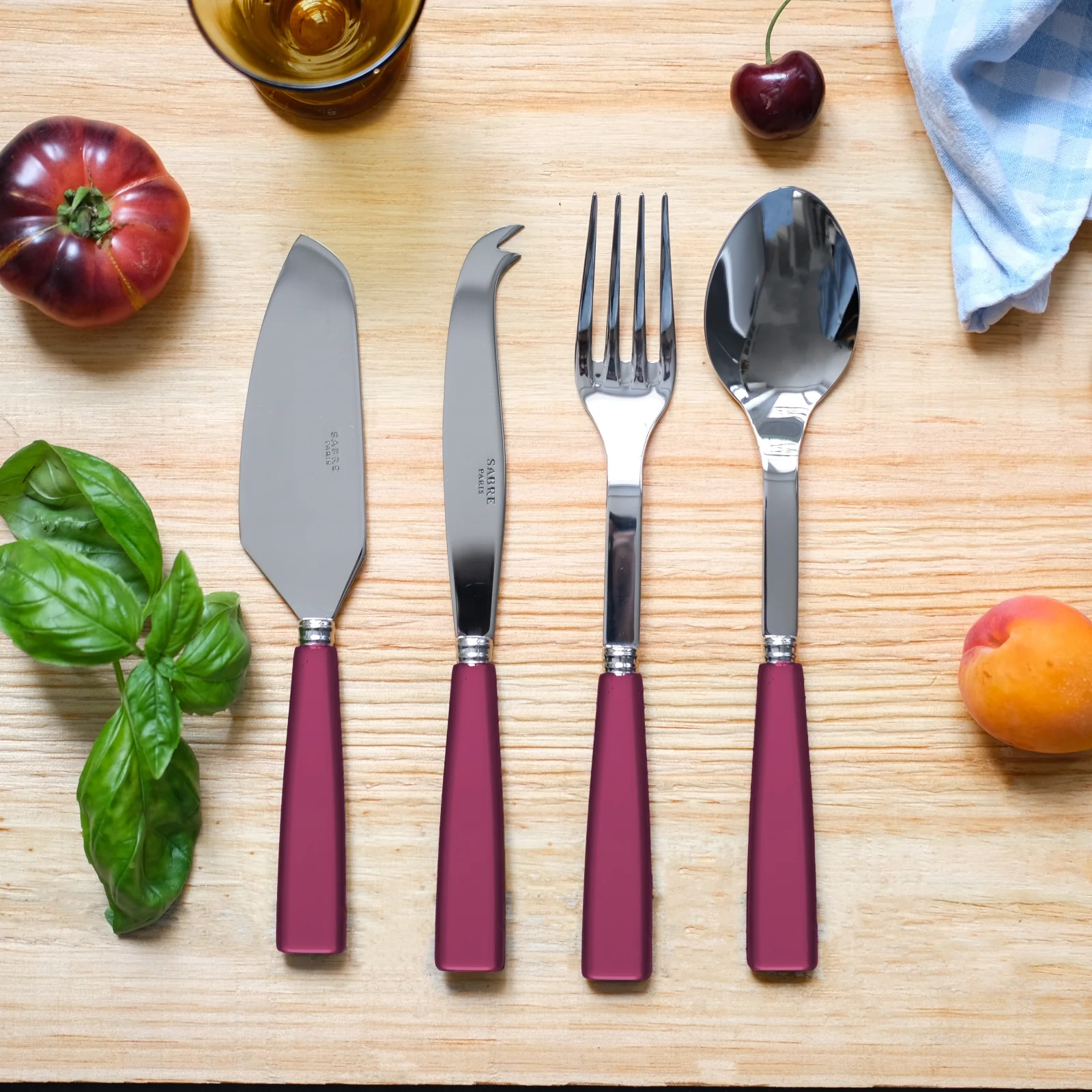 Icône, Aubergine - Set of 4 must-have serving pieces - Image 2