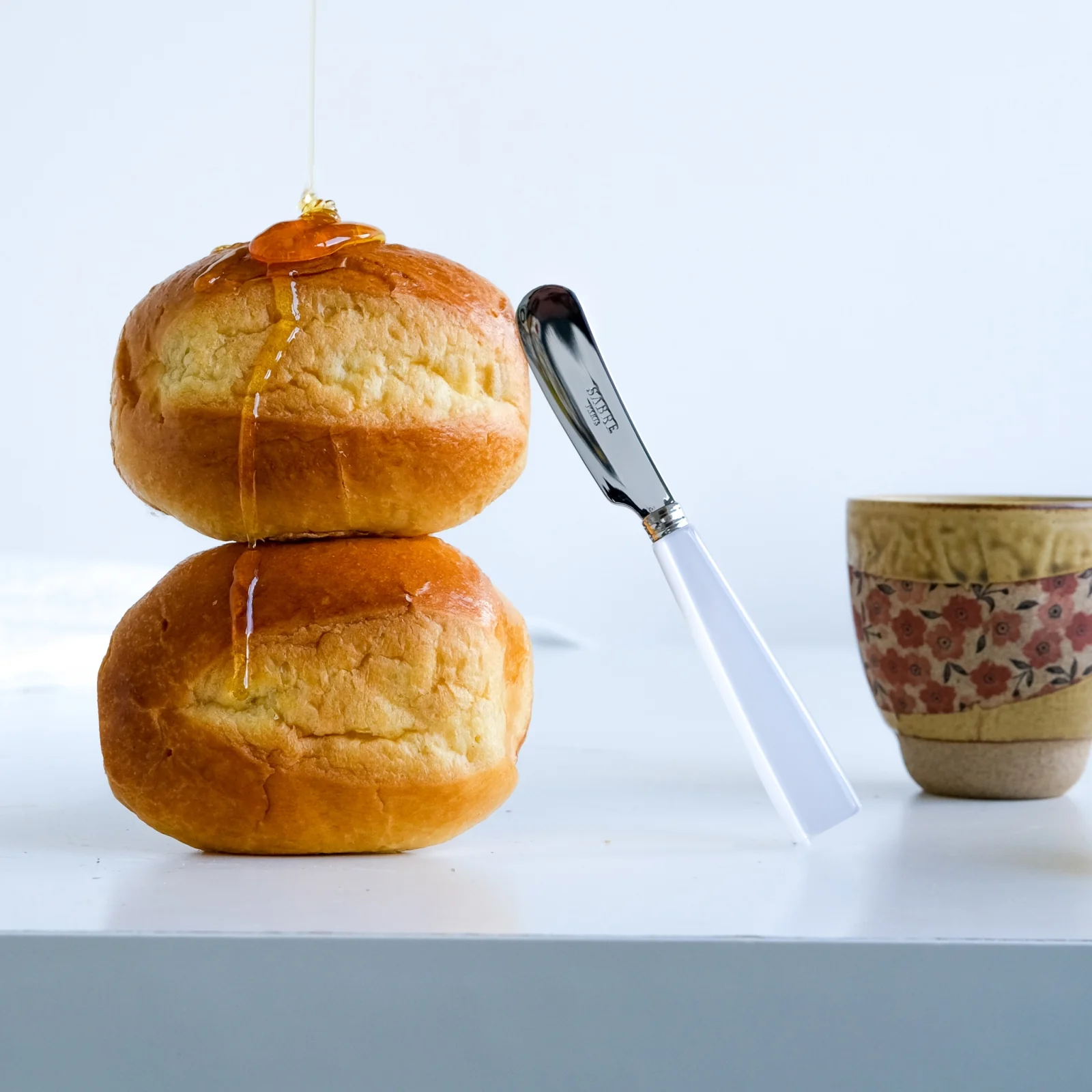 Icône, White - Butter spreader - Image 2
