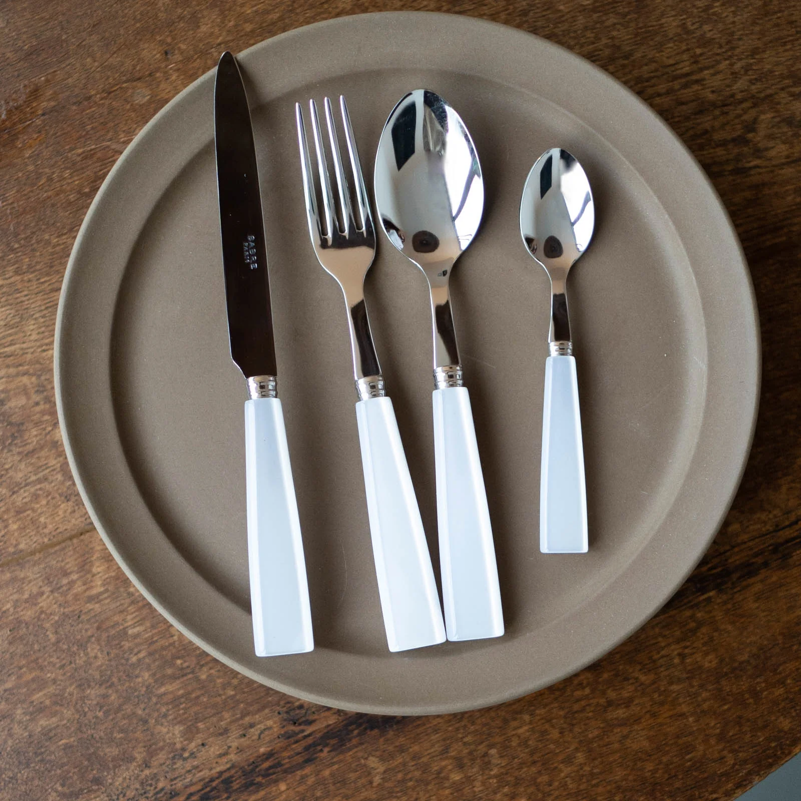 Icône, White - Dinner fork - Image 2