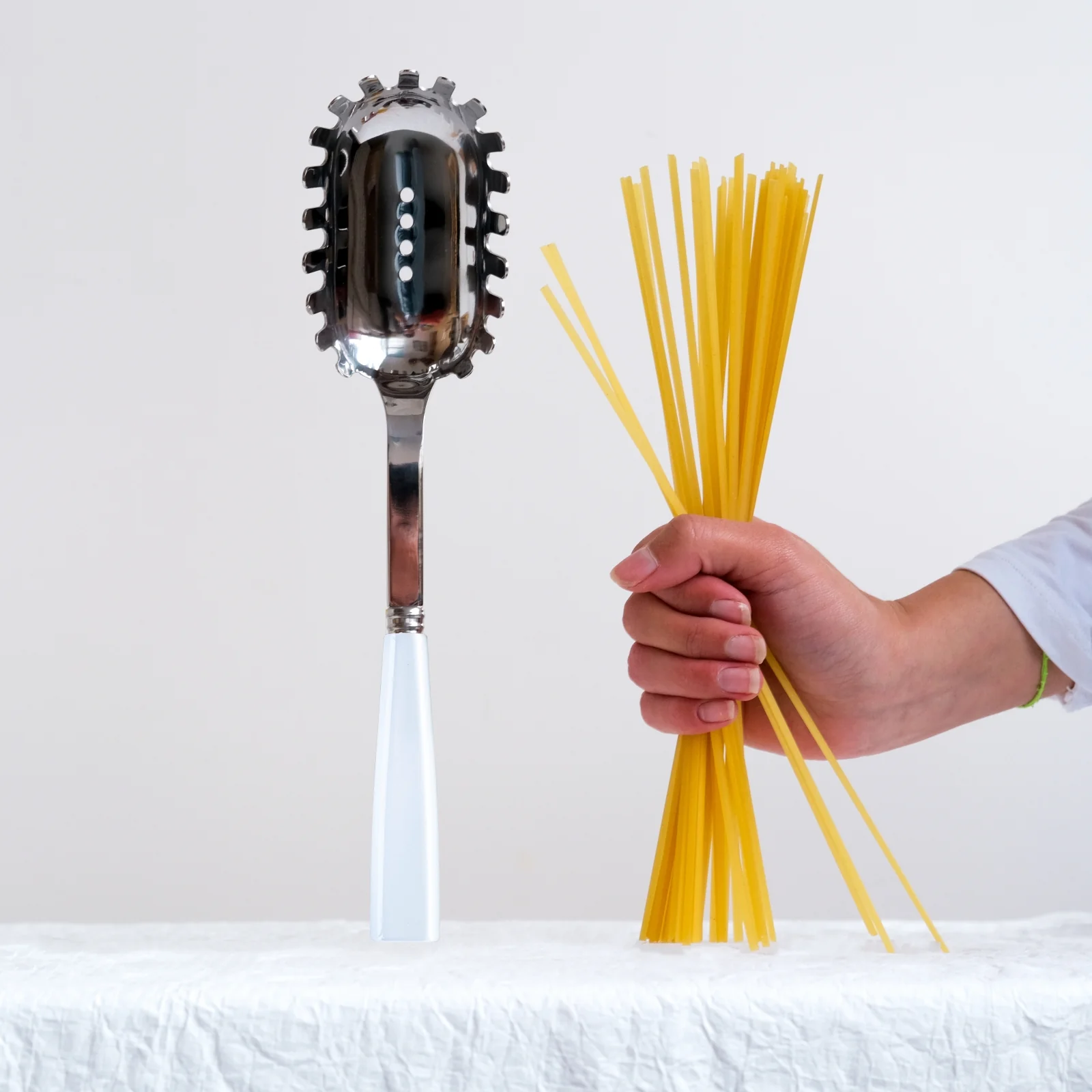 Icône, White - Spaghetti spoon - Image 2