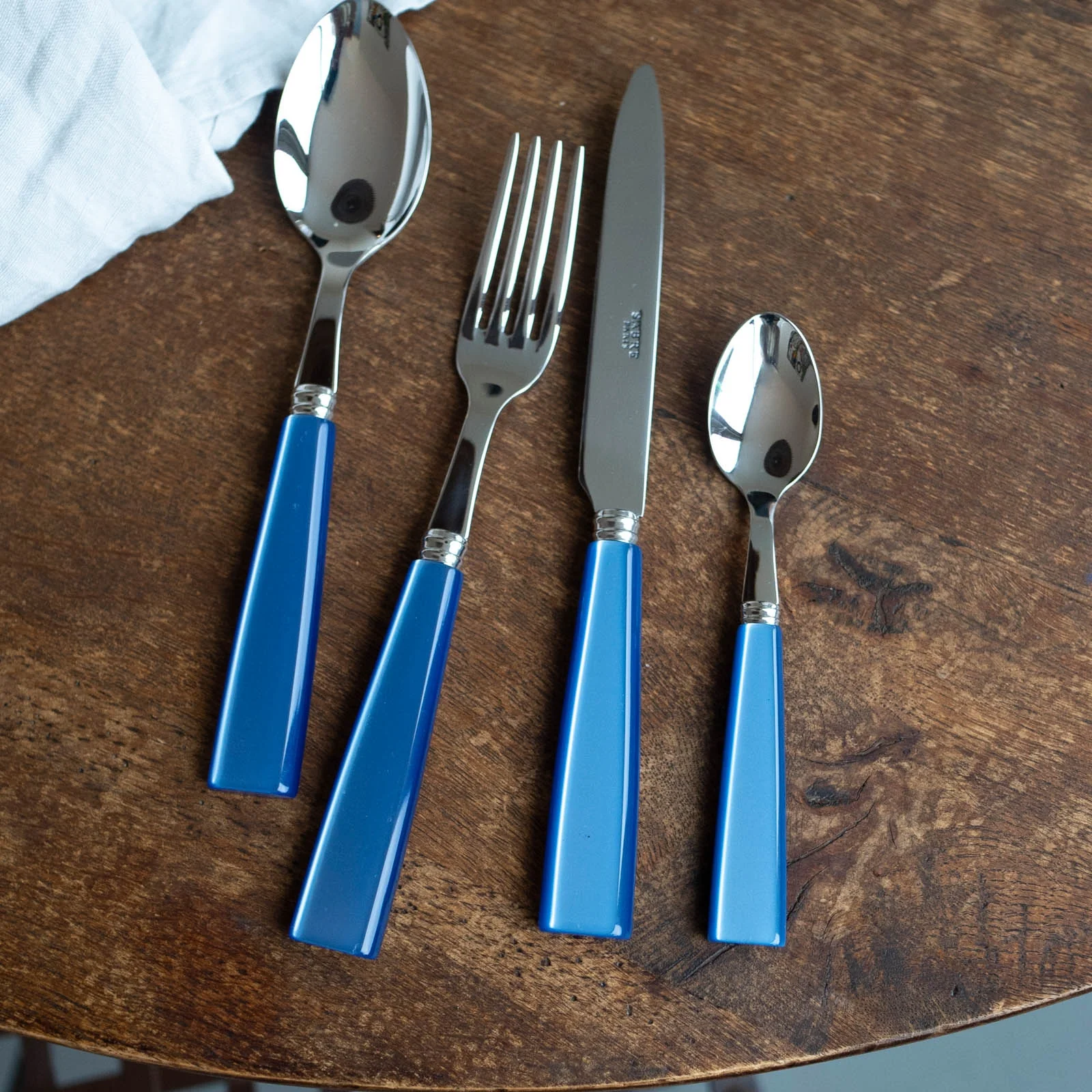 Icône, Light blue - 5 pieces cutlery set - Image 2