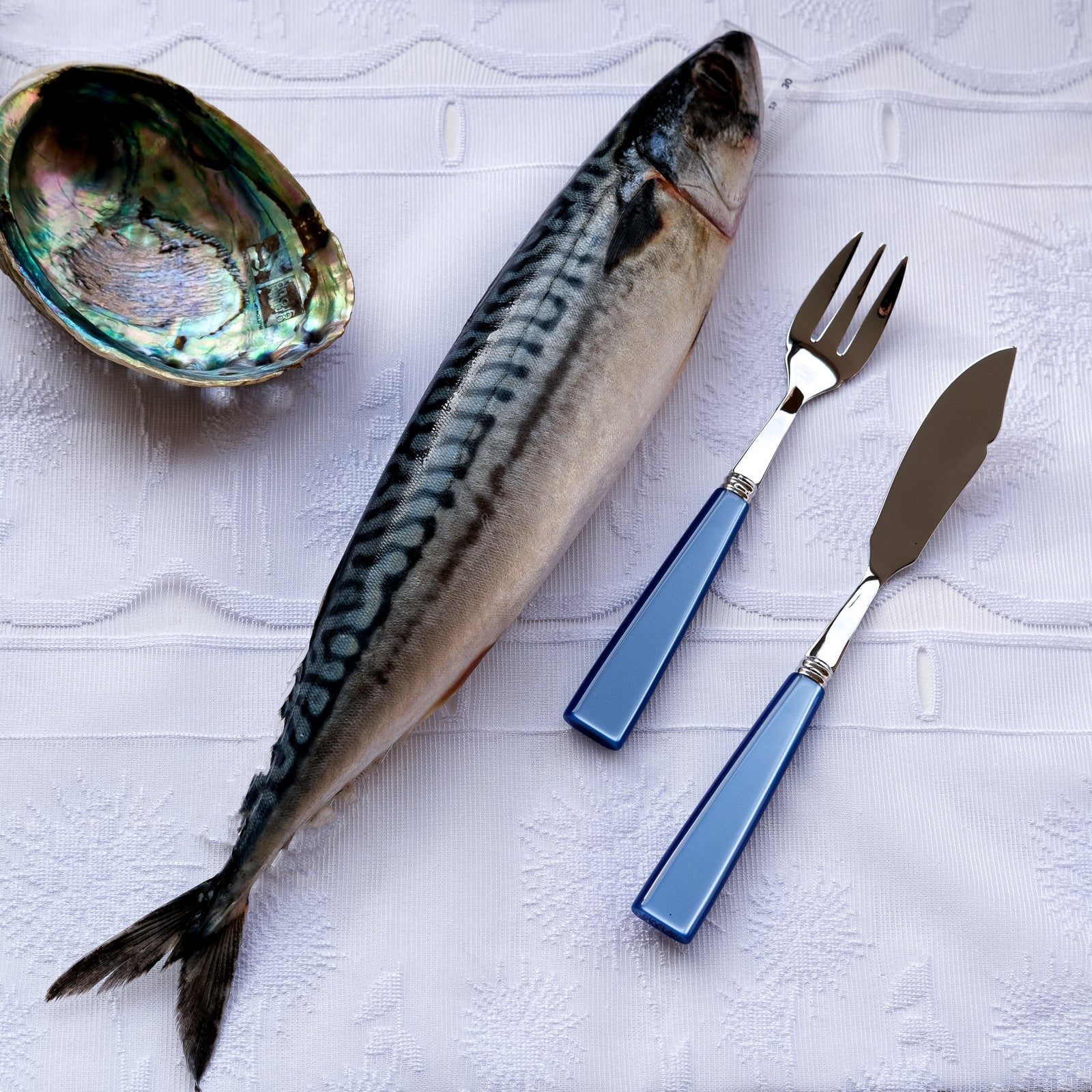 Icône, Light blue - Fish set - Image 2