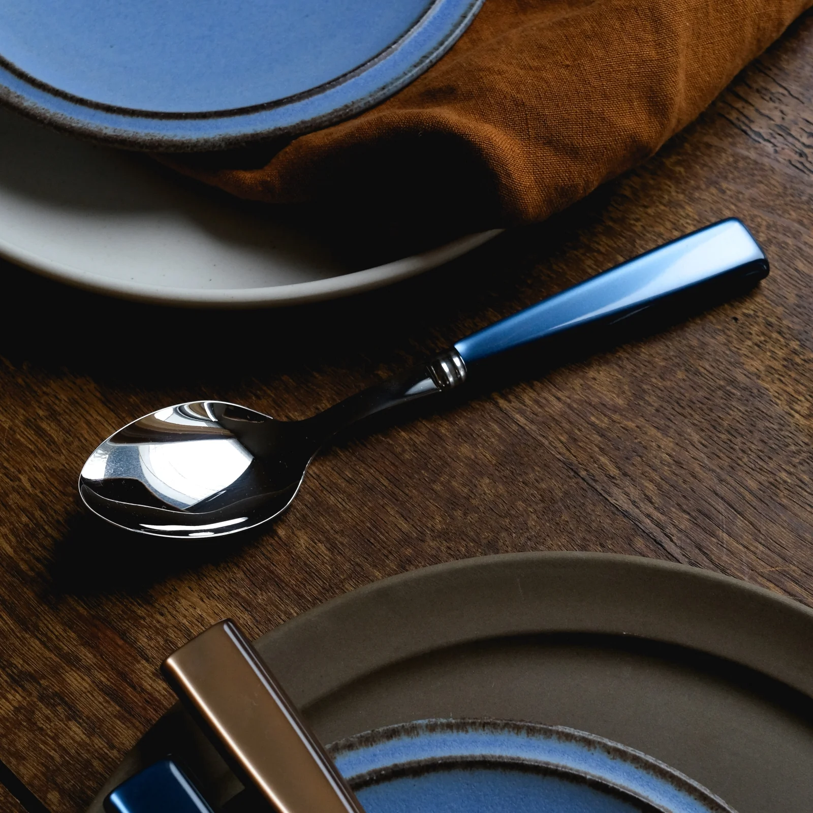 Icône, Light blue - Soup spoon - Image 4
