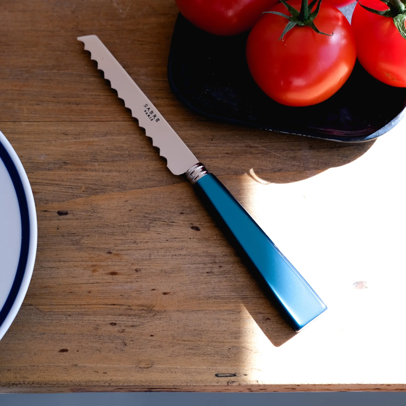 Icône, Steel blue - Tomato knife - Image 3