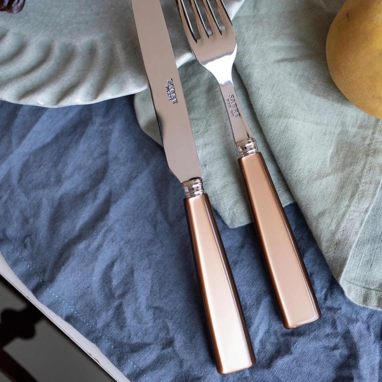 Icône, Caramel - 48 pieces cutlery set - Image 2