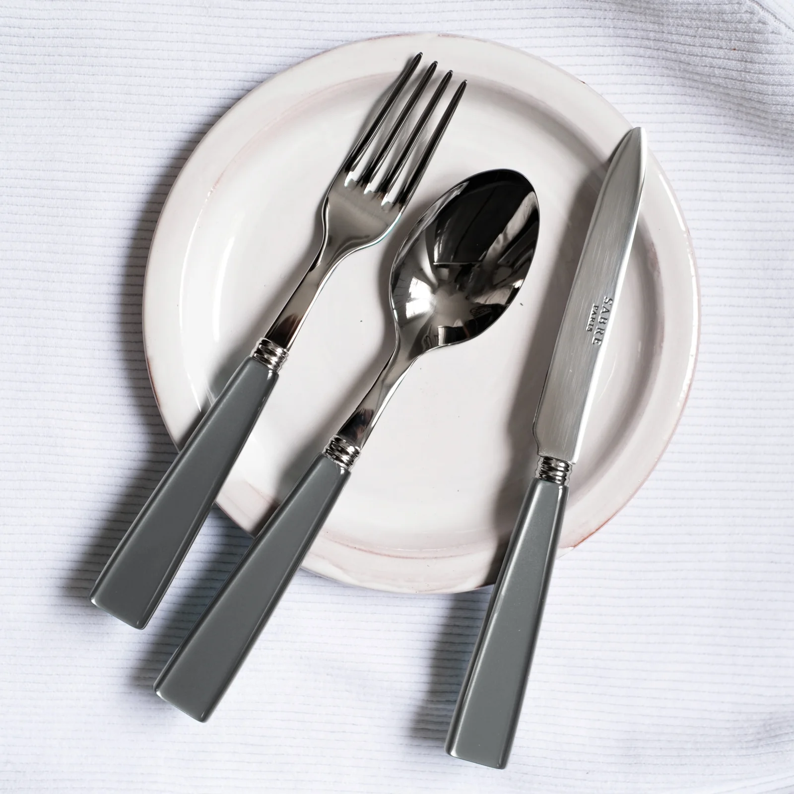 Icône, Grey - Salad fork - Image 2