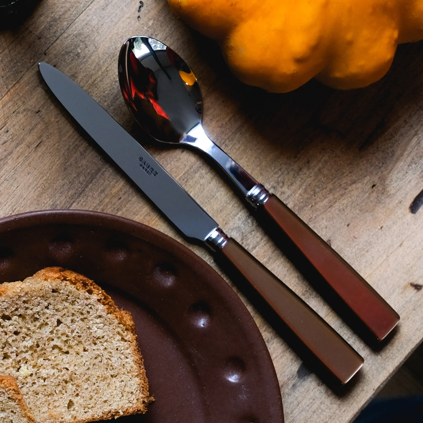 Icône, Brown - Soup spoon - Image 3