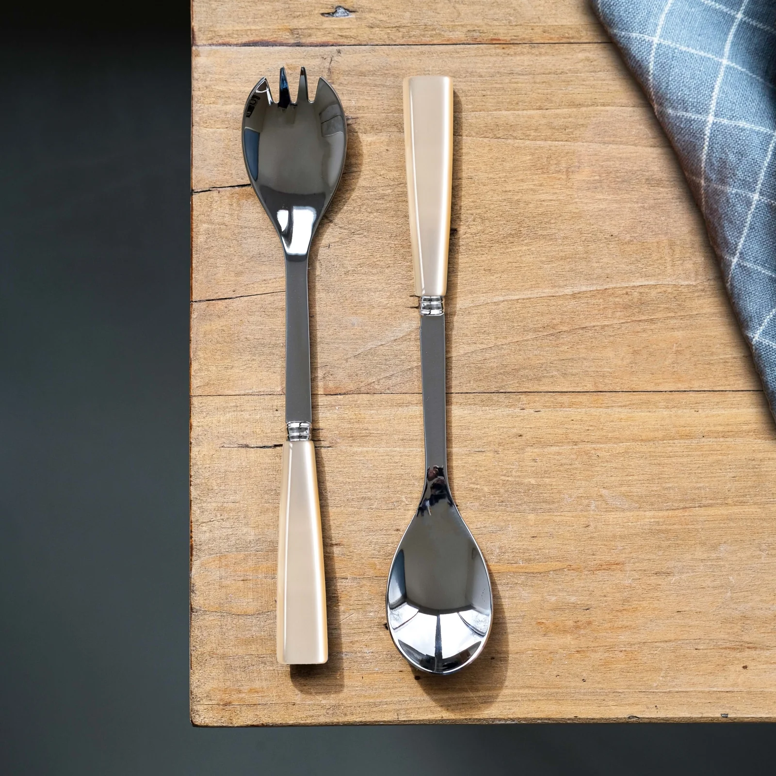 Icône, Pearl - Salad cutlery set - Image 2
