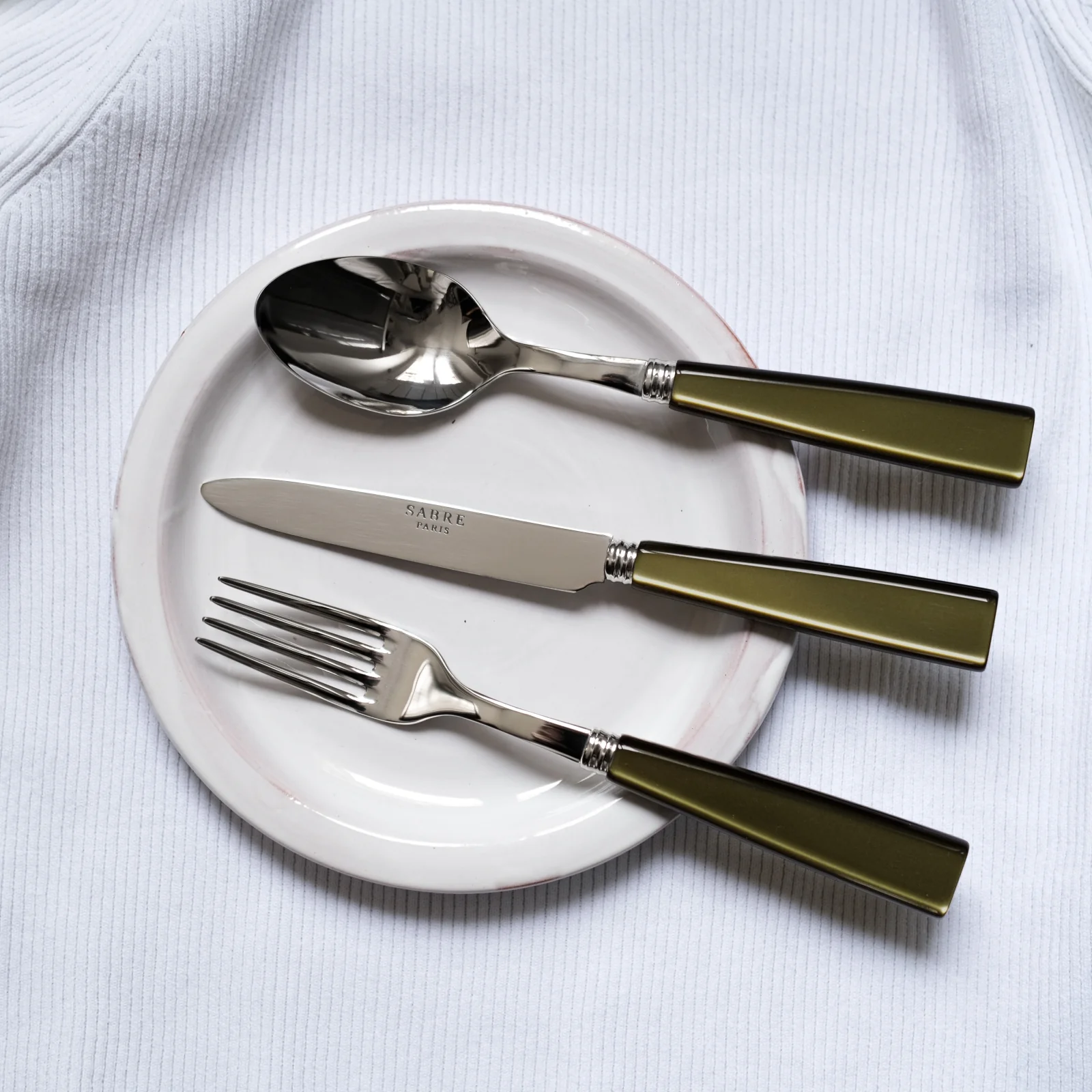 Icône, Olive - Salad fork - Image 2