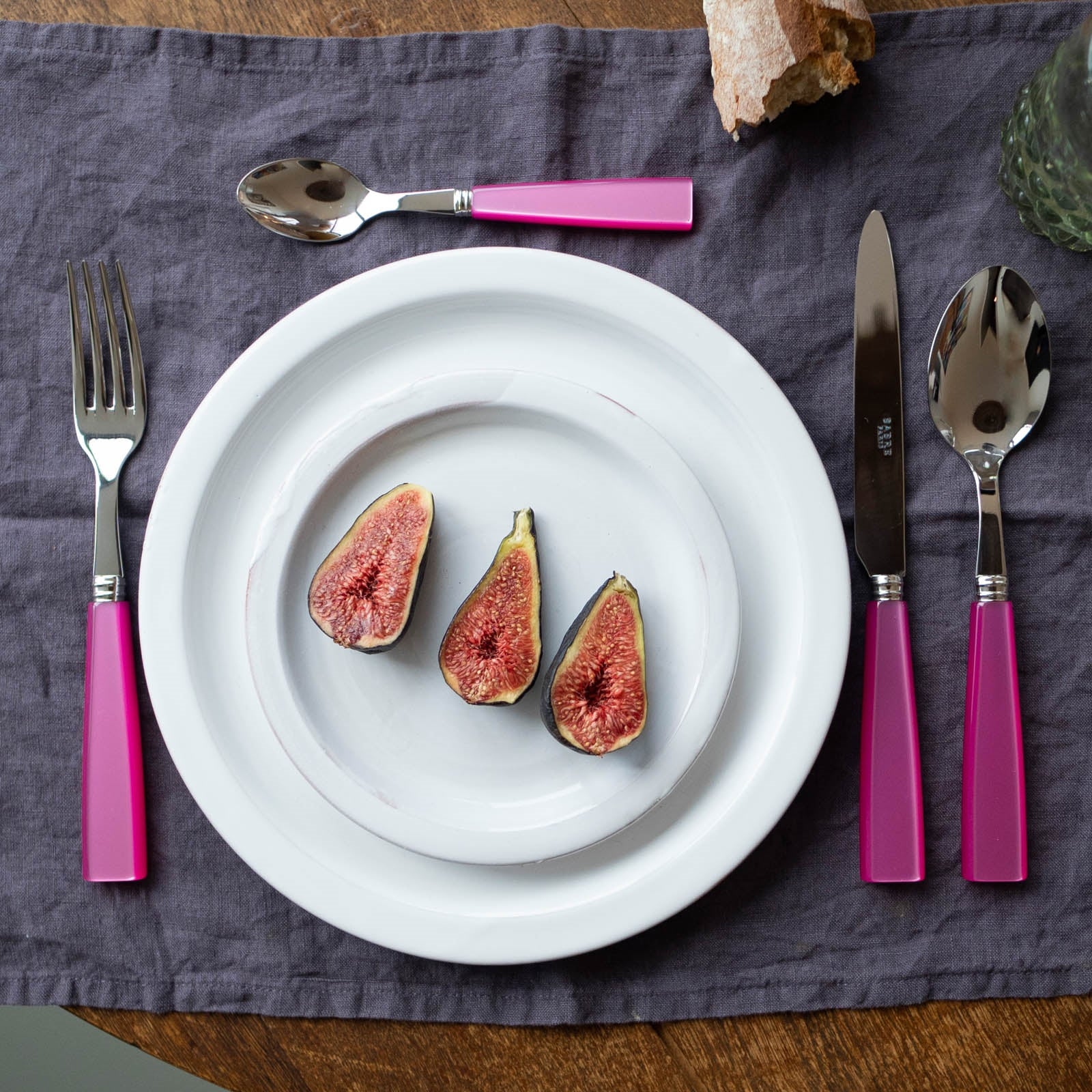 Icône, Pink - 24 pieces cutlery set - Image 2