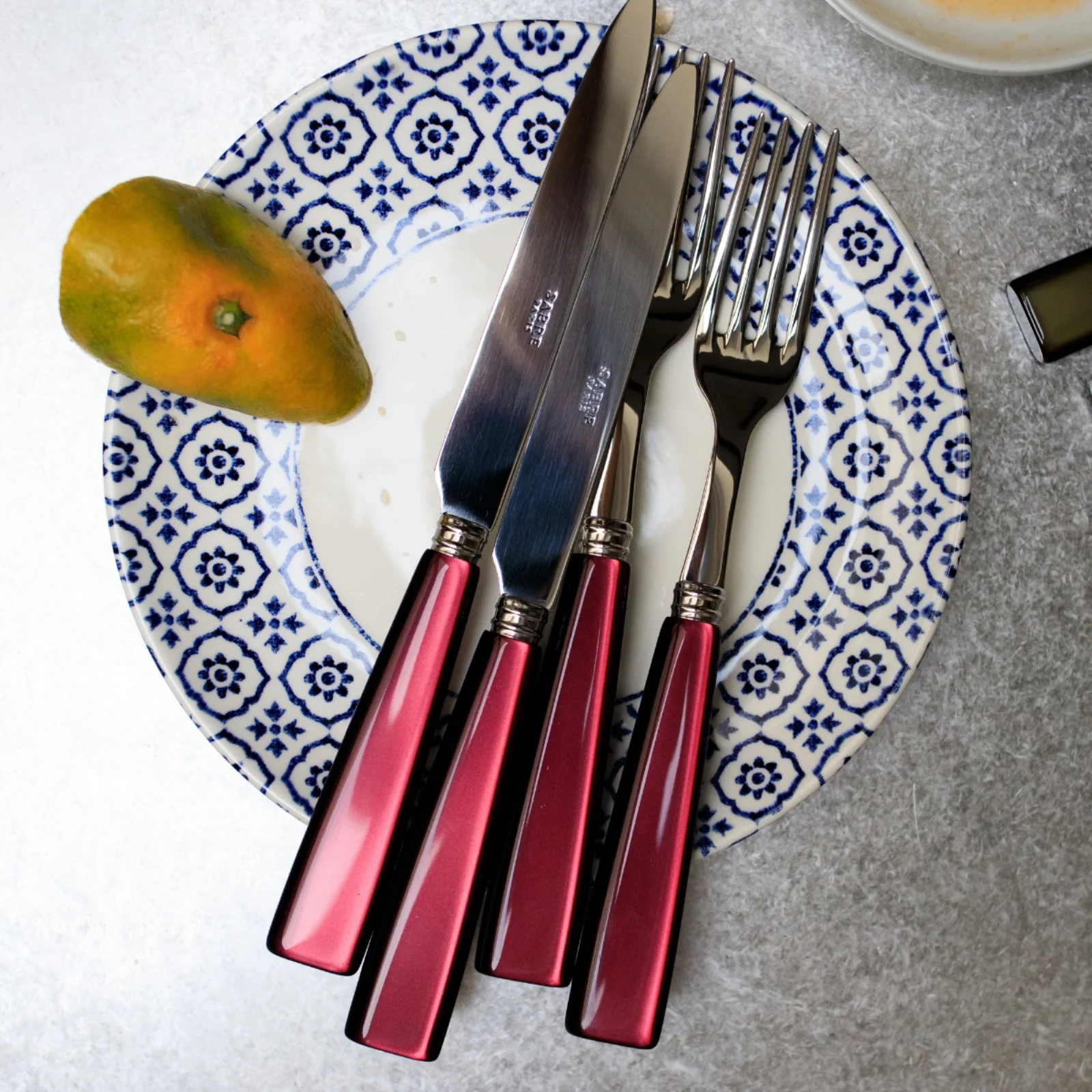Icône, Red - 48 pieces cutlery set - Image 3