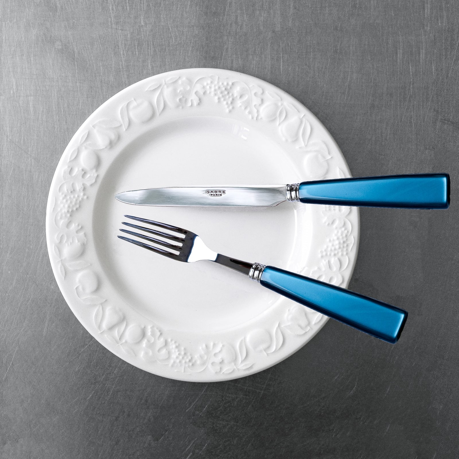 Icône, Turquoise - 48 pieces cutlery set - Image 3