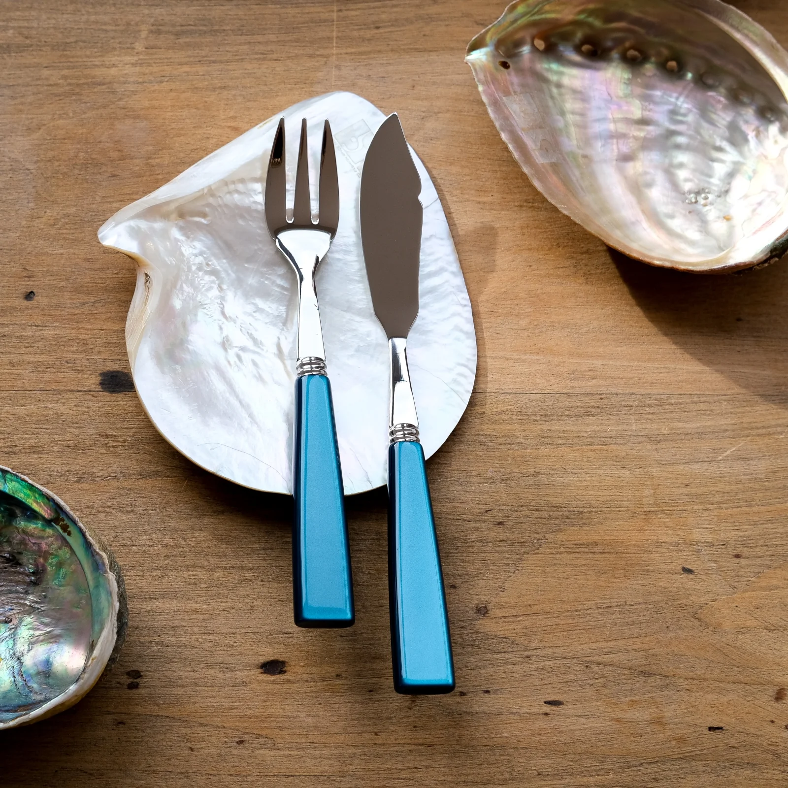 Icône, Turquoise - Fish set - Image 2