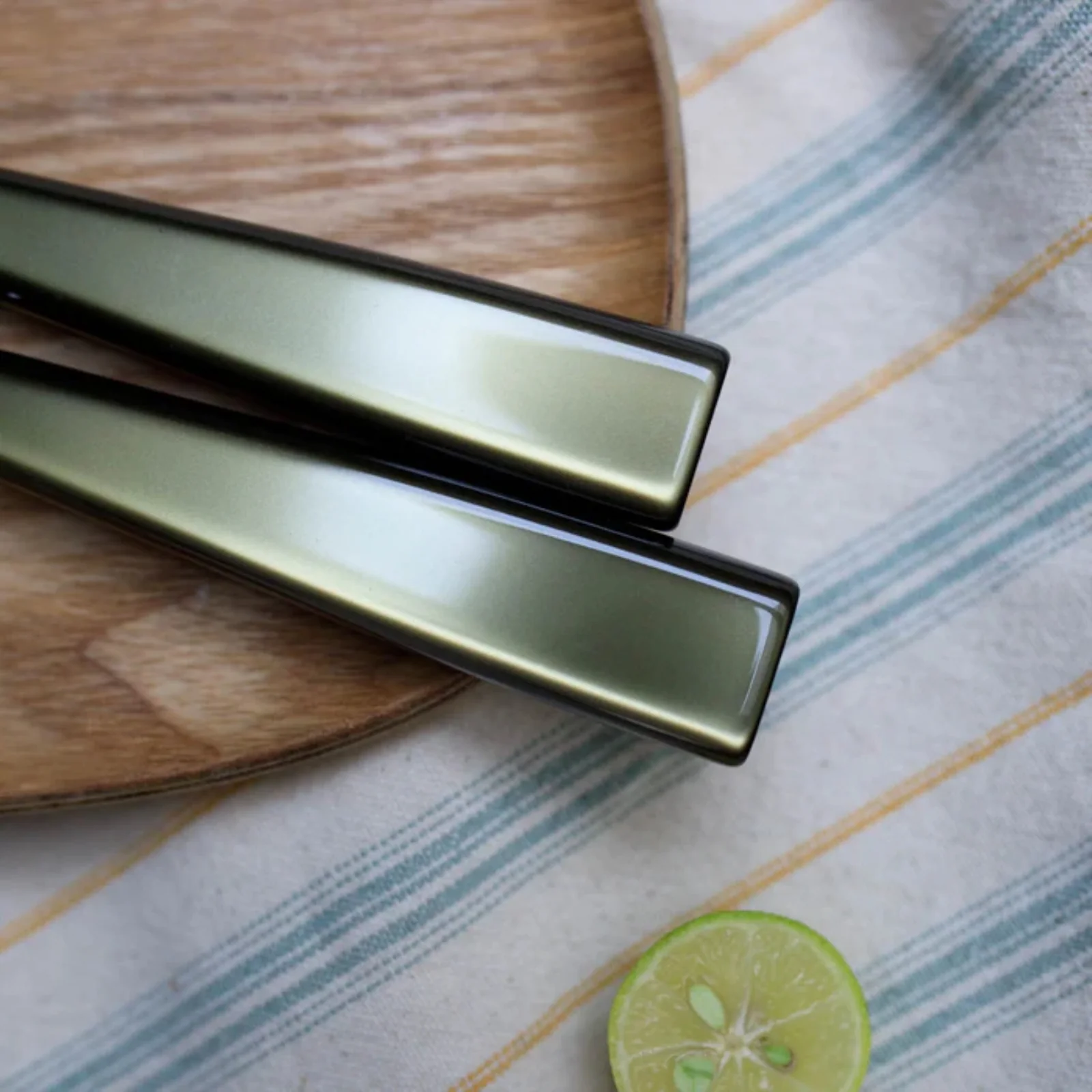 Icône, Dark green - Soup spoon - Image 3