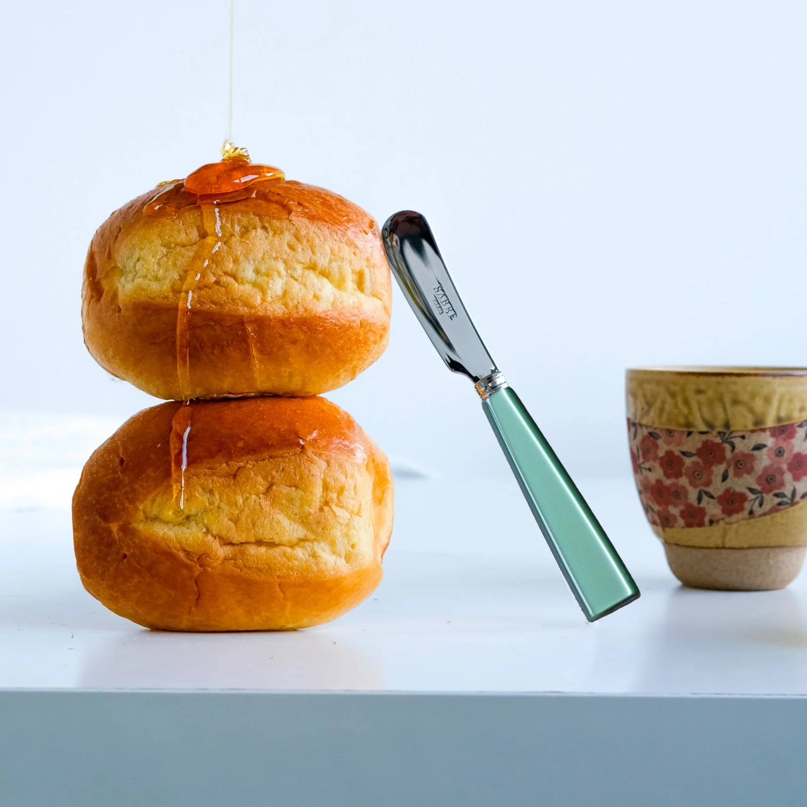 Icône, Garden green - Butter spreader - Image 2