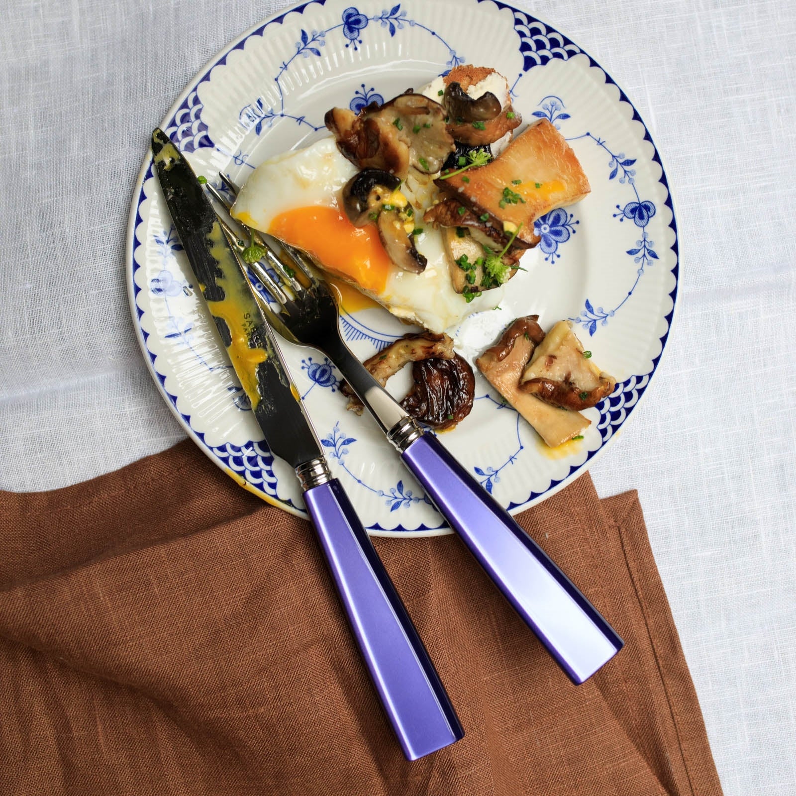 Icône, Purple - Dinner fork - Image 4