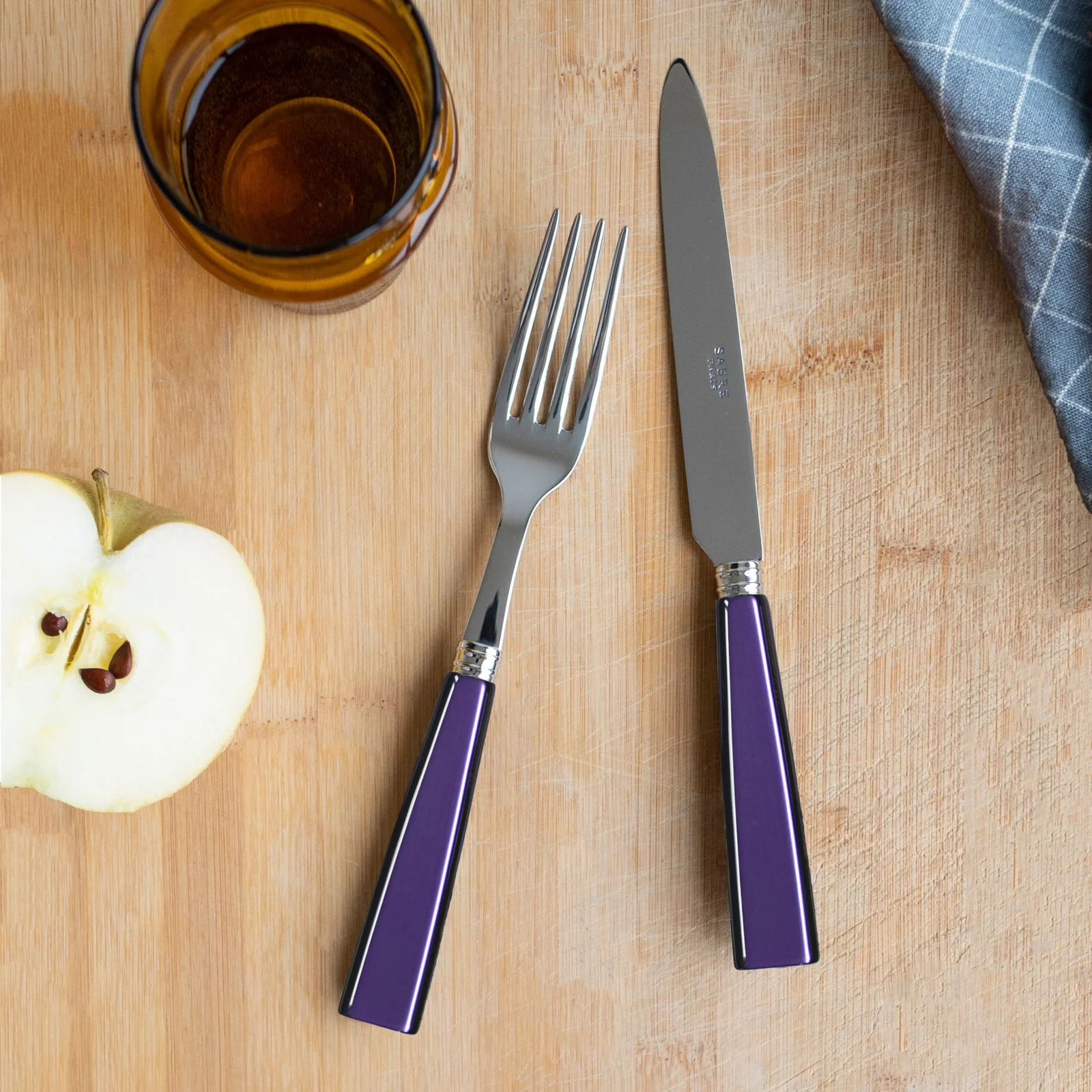 Icône, Purple - Dinner knife - Image 8