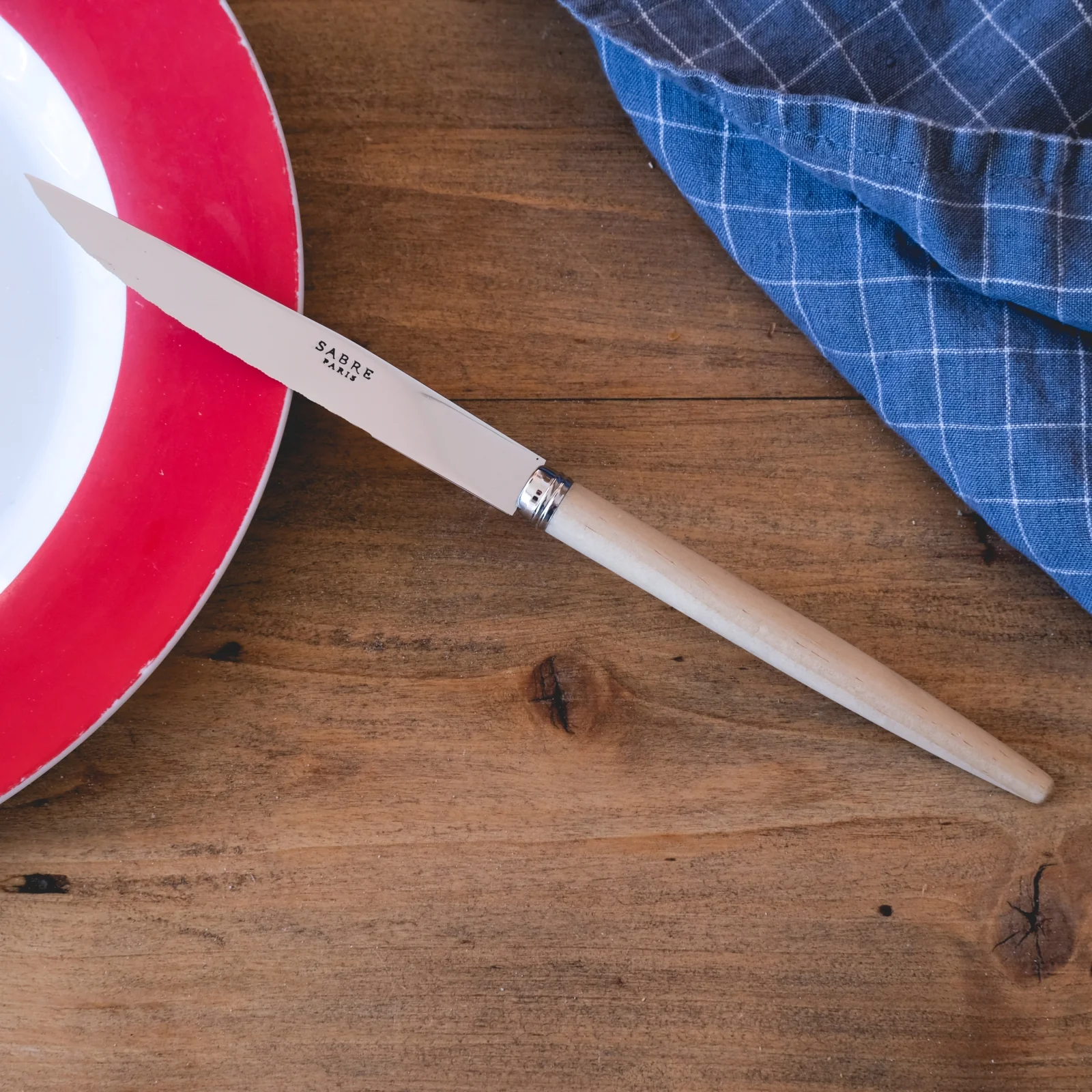 Jonc, Light wood - Steak knife - Image 2