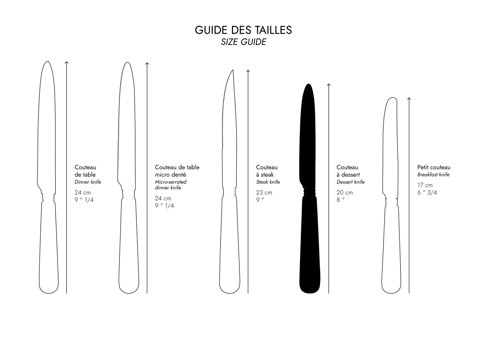 Jonc, Light wood - Dessert knife - Image 2