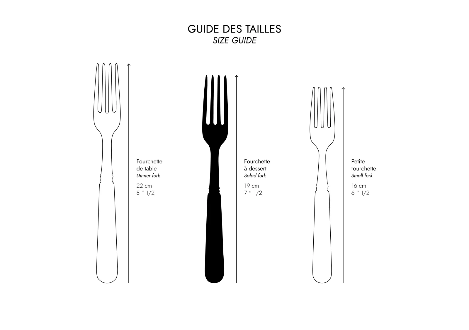 Jonc, Light wood - Salad fork - Image 2