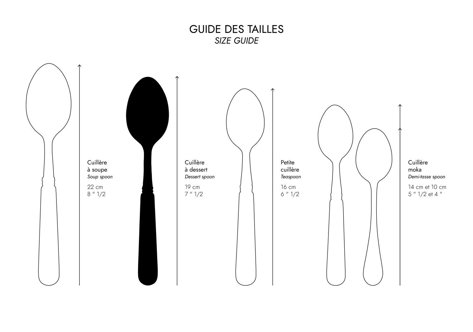 Jonc, Dark wood - Dessert spoon - Image 2