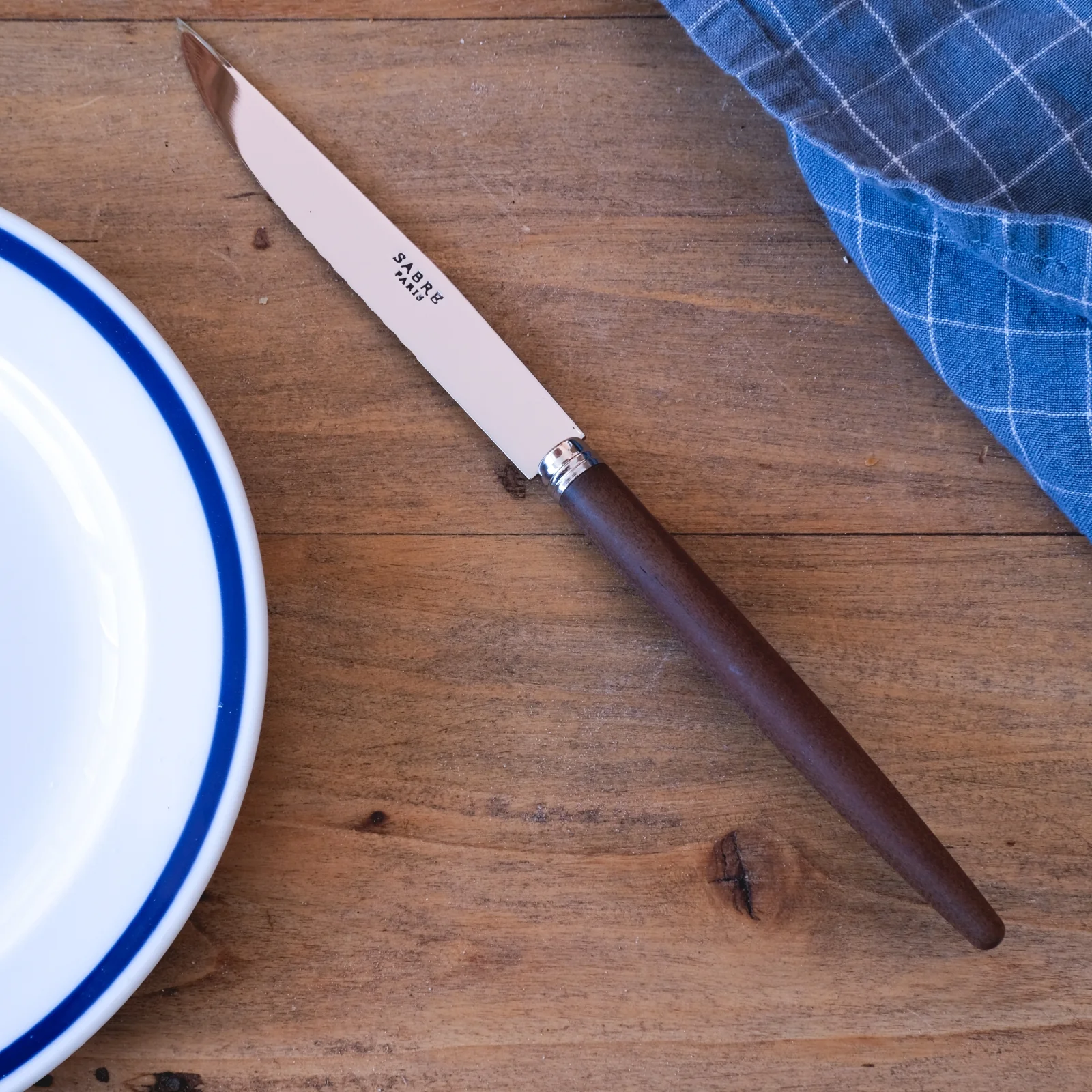 Jonc, Dark wood - Steak knife - Image 2