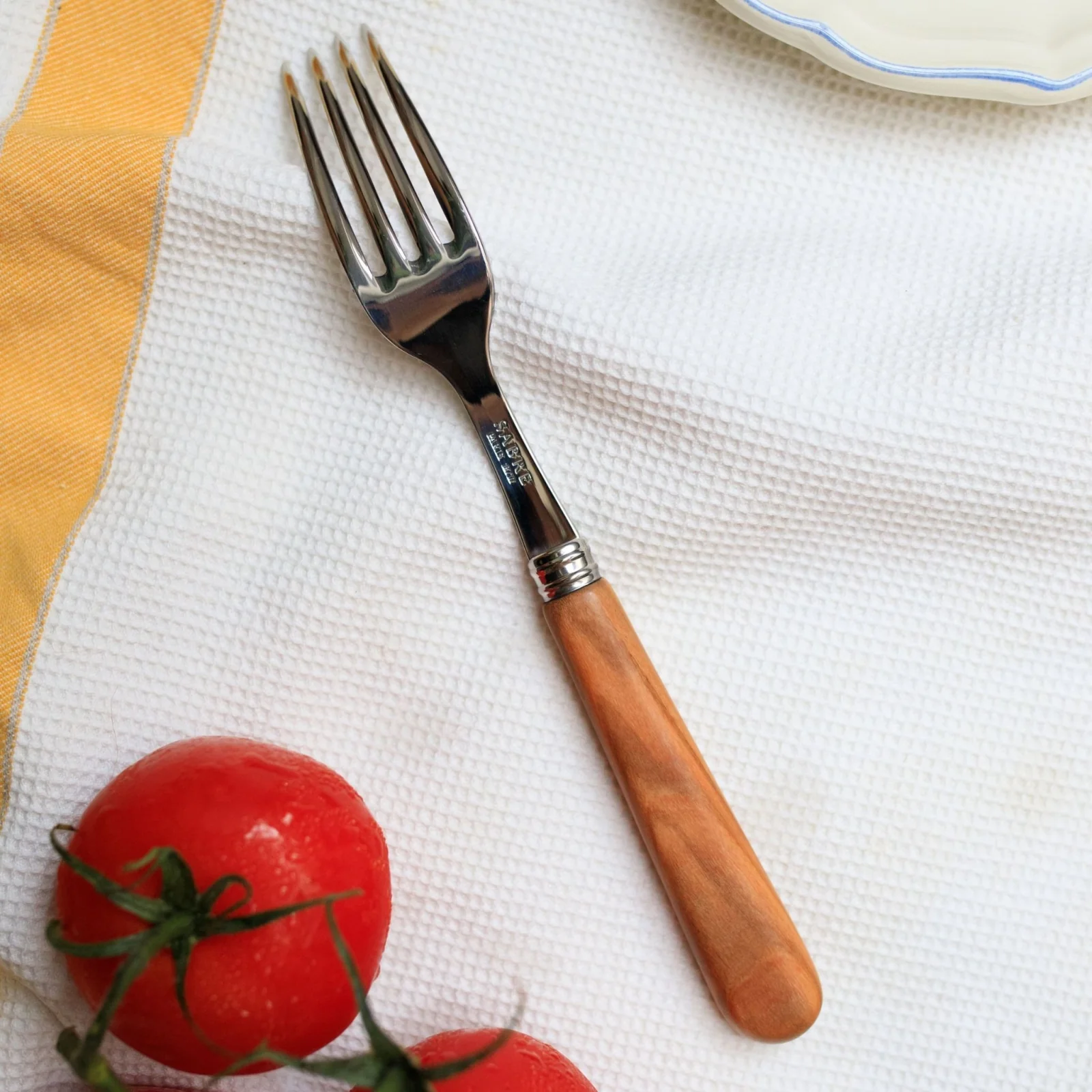 Lavandou, Olive tree wood - Dinner fork - Image 4