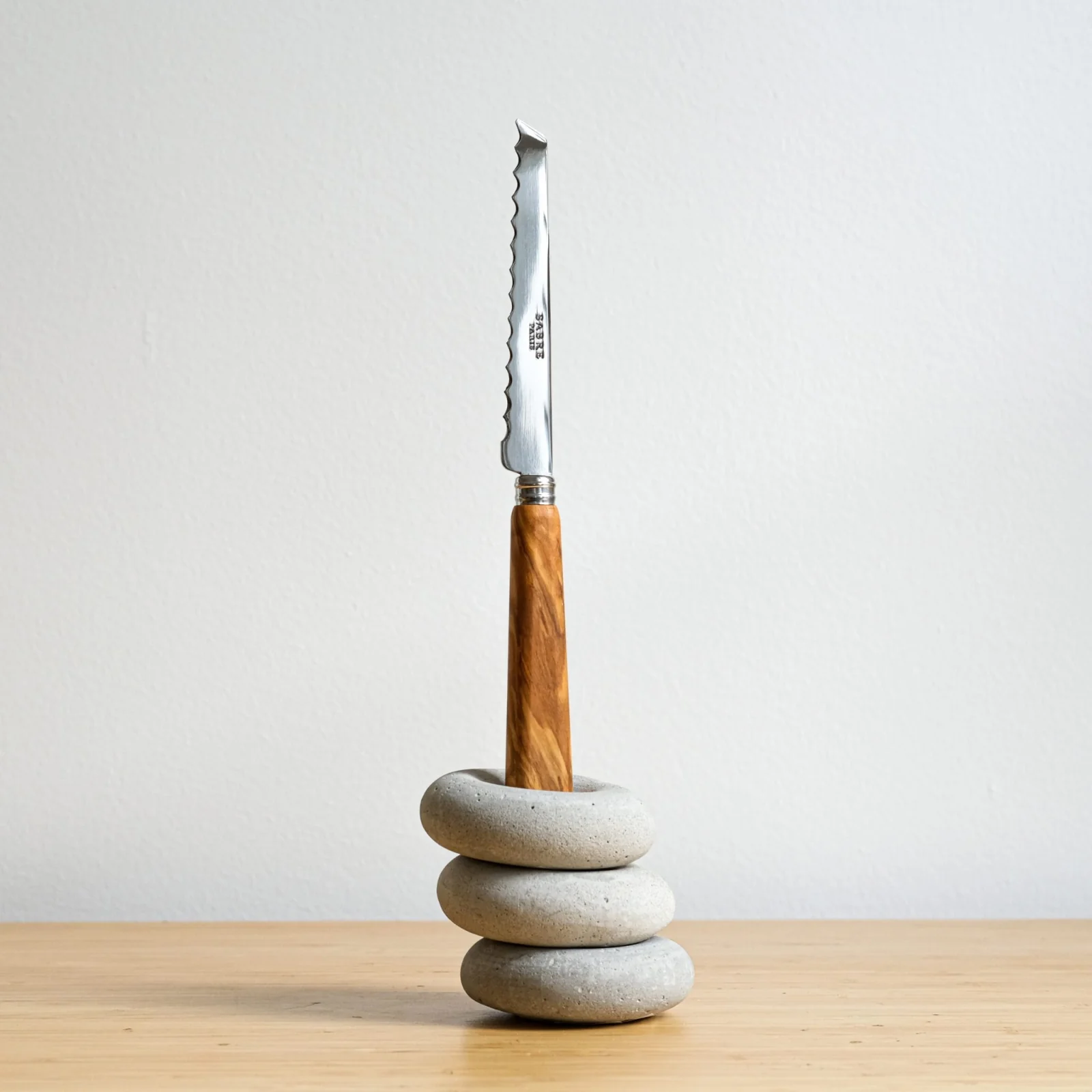 Lavandou, Olive tree wood - Tomato knife - Image 2